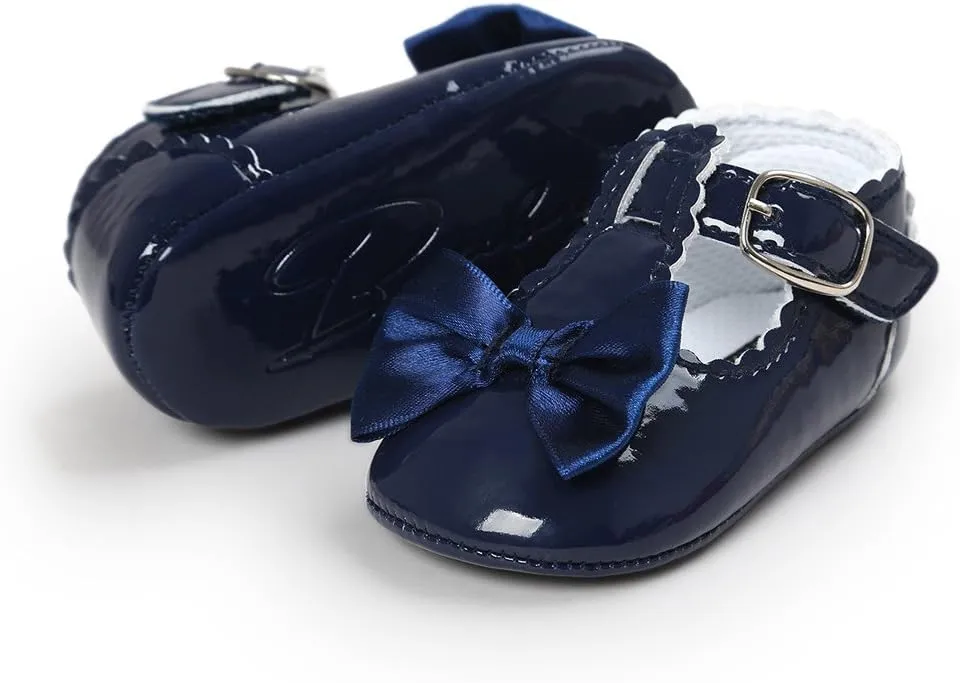 Baby Bowknot Princess Soft Sole Shoes Toddler Casual Shoes
