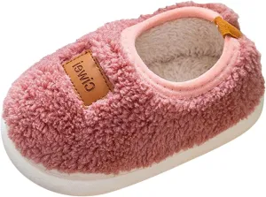 Baby House Slipper Winter Indoor Shoes Fuzzy Non Slip Bedroom Slipper Toddler Grip Slippers Baby Walking Shoes