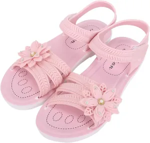 Children Flower Dress Sandals Soft Flat Fashion Comfortable Bow Soft Bottom Lightweight Baby Princess Infant Girl Shoes