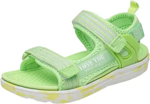 Children Shoes Fashion Beach Sandals Light Soft Sweet Girl Sandals Medium And Large Children Soft Girls Sandals