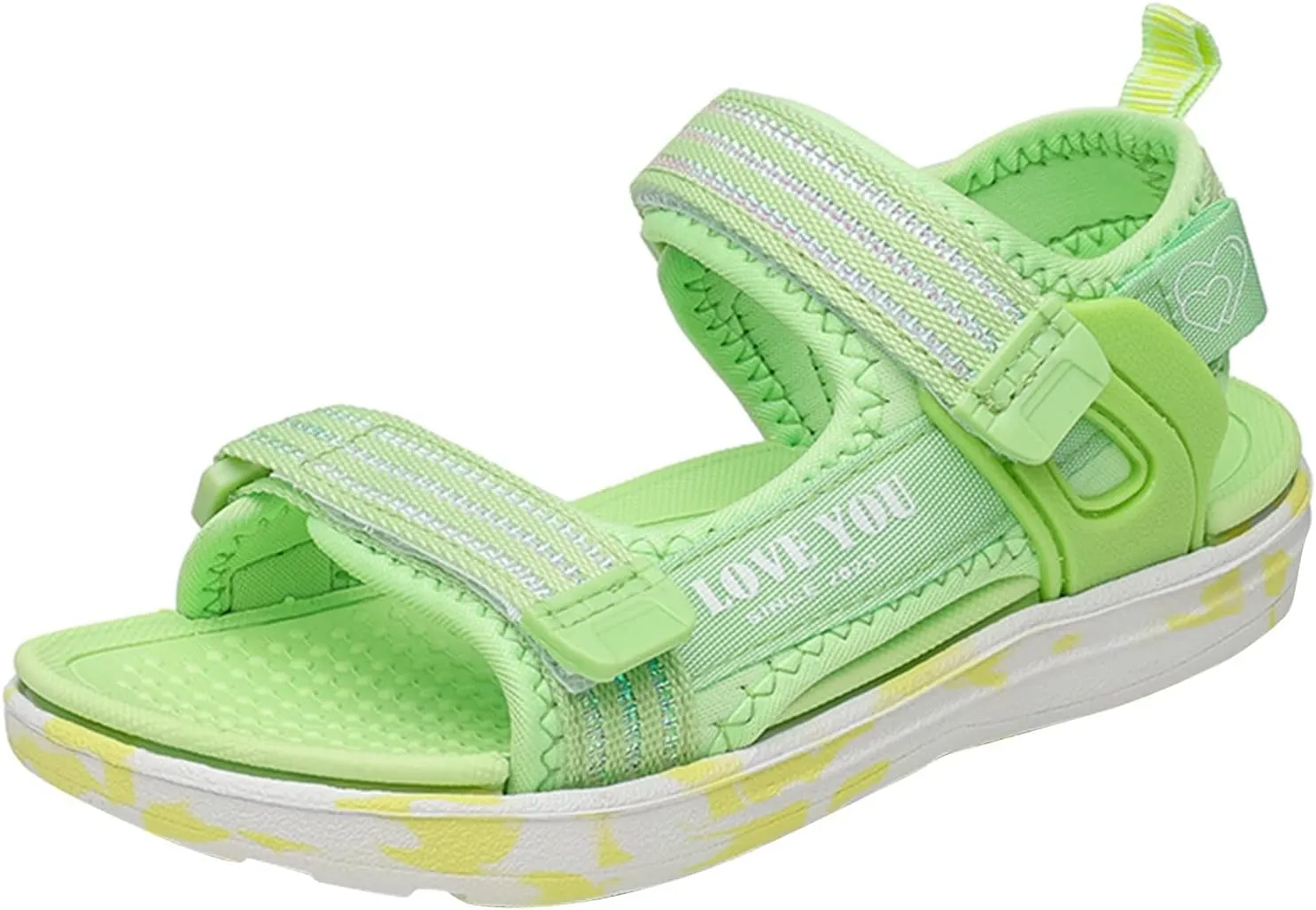 Children Shoes Fashion Beach Sandals Light Soft Sweet Girl Sandals Medium And Large Children Soft Girls Sandals