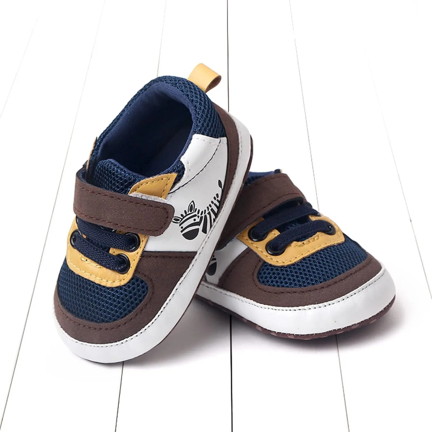 Color Block Baby Canvas Sneakers Lightweight Mesh Breathable Platform Sports Shoes for Infant Toddler Boys Girls