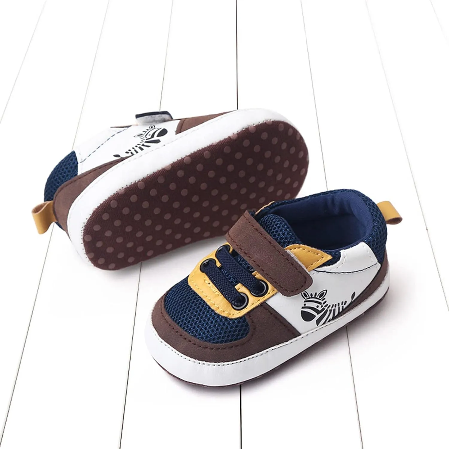 Color Block Baby Canvas Sneakers Lightweight Mesh Breathable Platform Sports Shoes for Infant Toddler Boys Girls