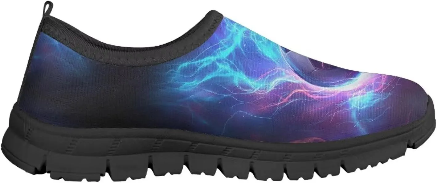 Cool Boys Tennis Shoes Little Kids Slip On Shoes Ball Themed Running Shoes