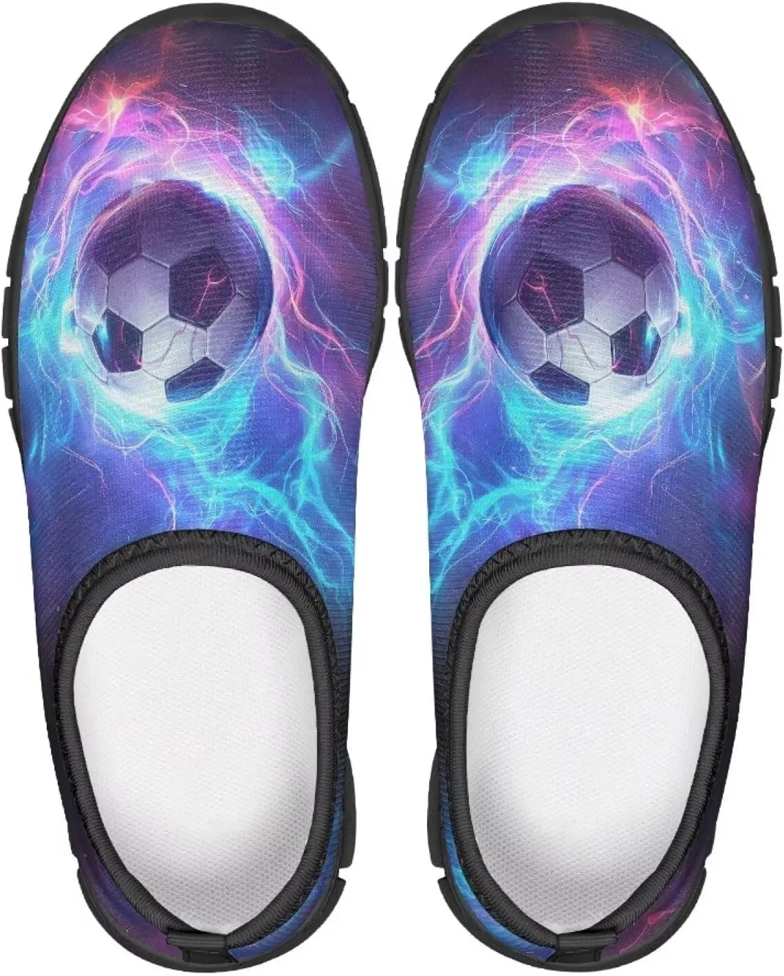 Cool Boys Tennis Shoes Little Kids Slip On Shoes Ball Themed Running Shoes