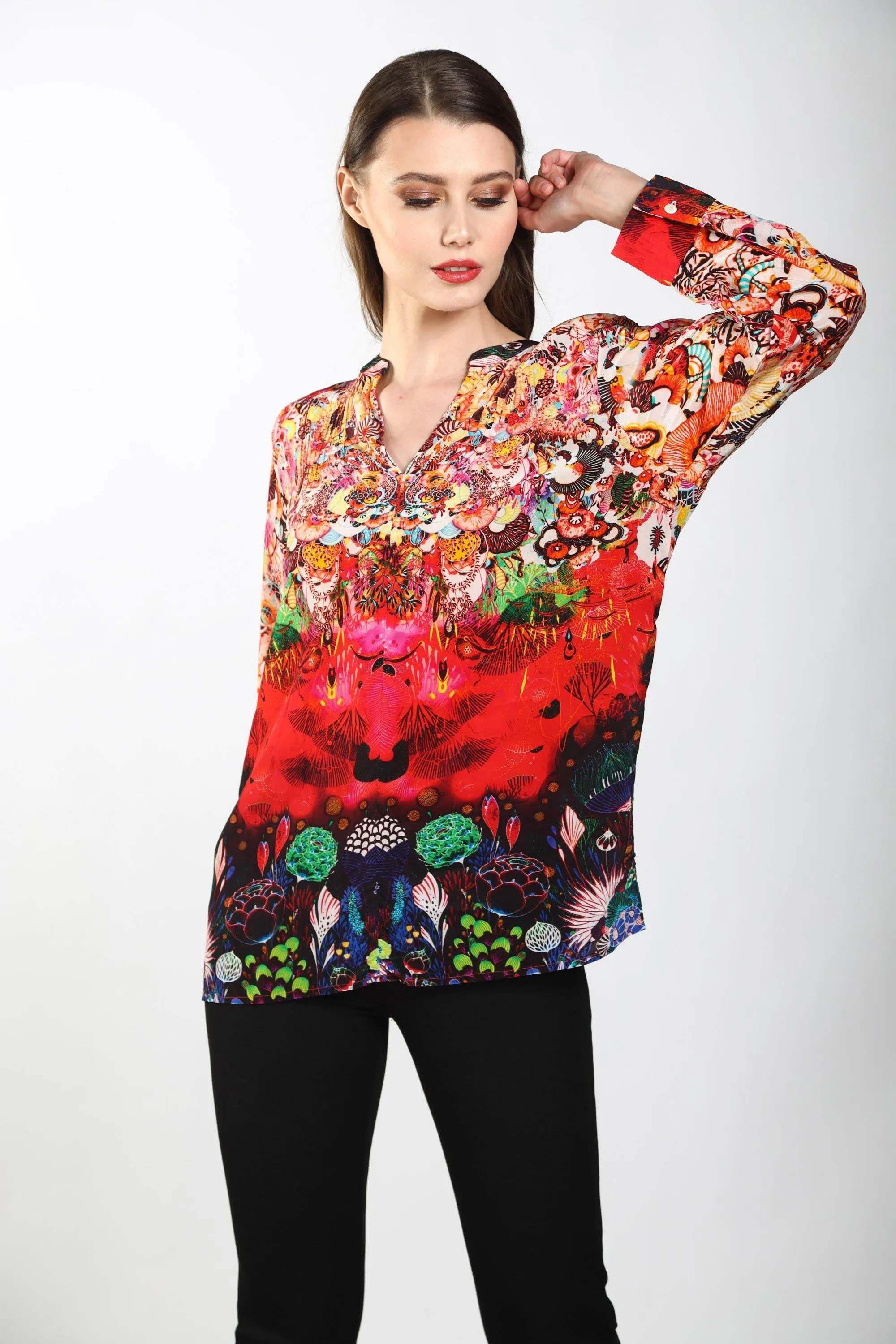 CORRALLE - MILANO SHIRT, WITHOUT COLLAR