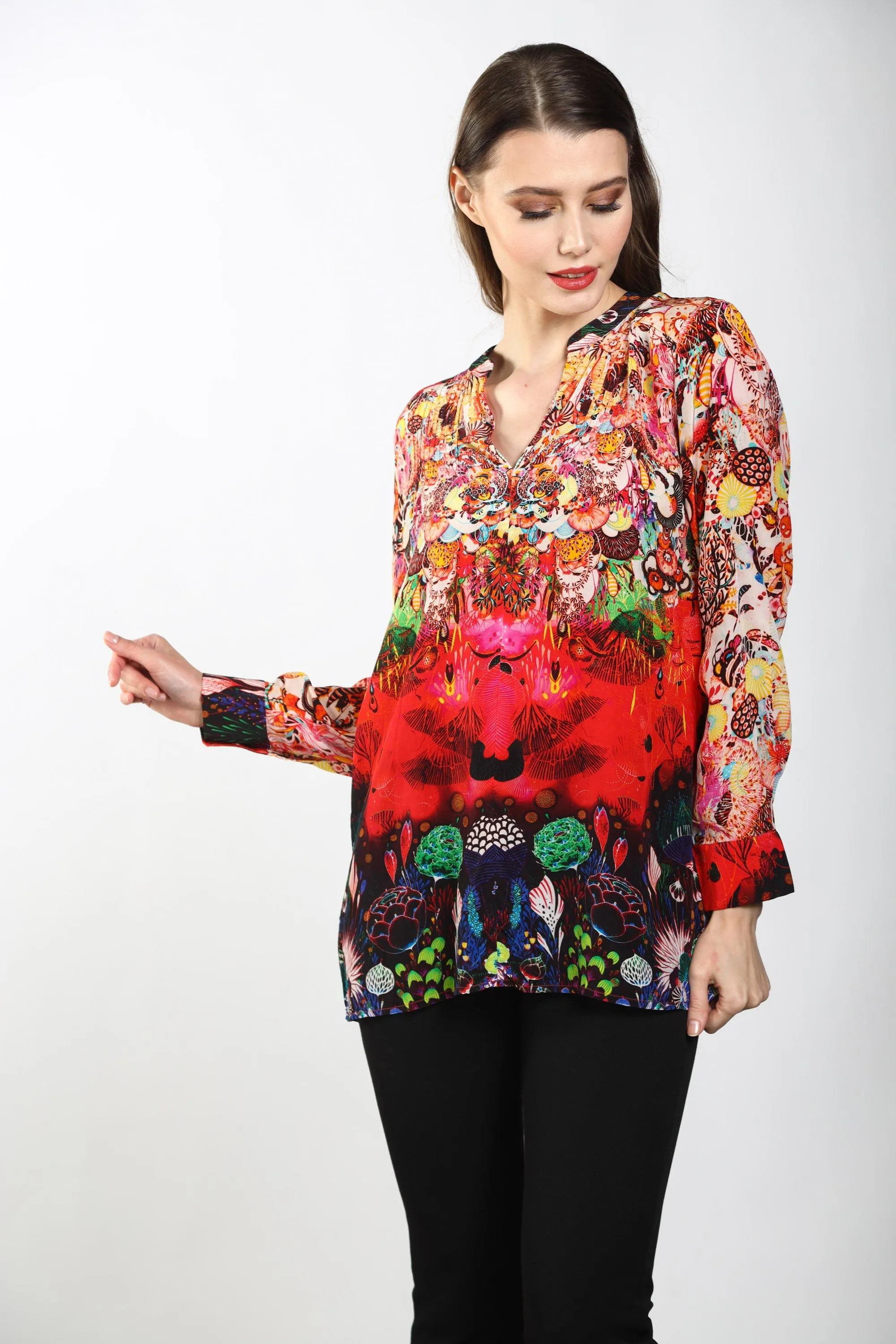 CORRALLE - MILANO SHIRT, WITHOUT COLLAR