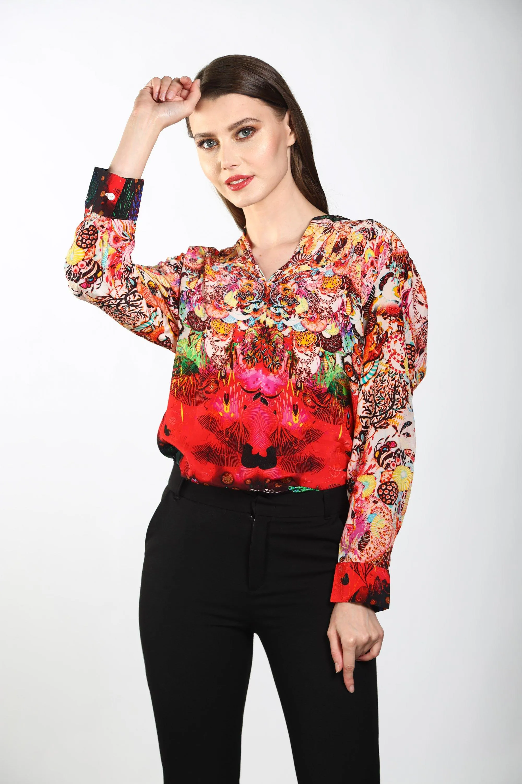CORRALLE - MILANO SHIRT, WITHOUT COLLAR