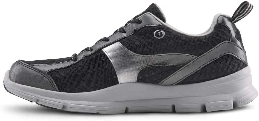 Dr. Comfort Chris Men's Therapeutic Extra Depth Athletic Shoe: Black