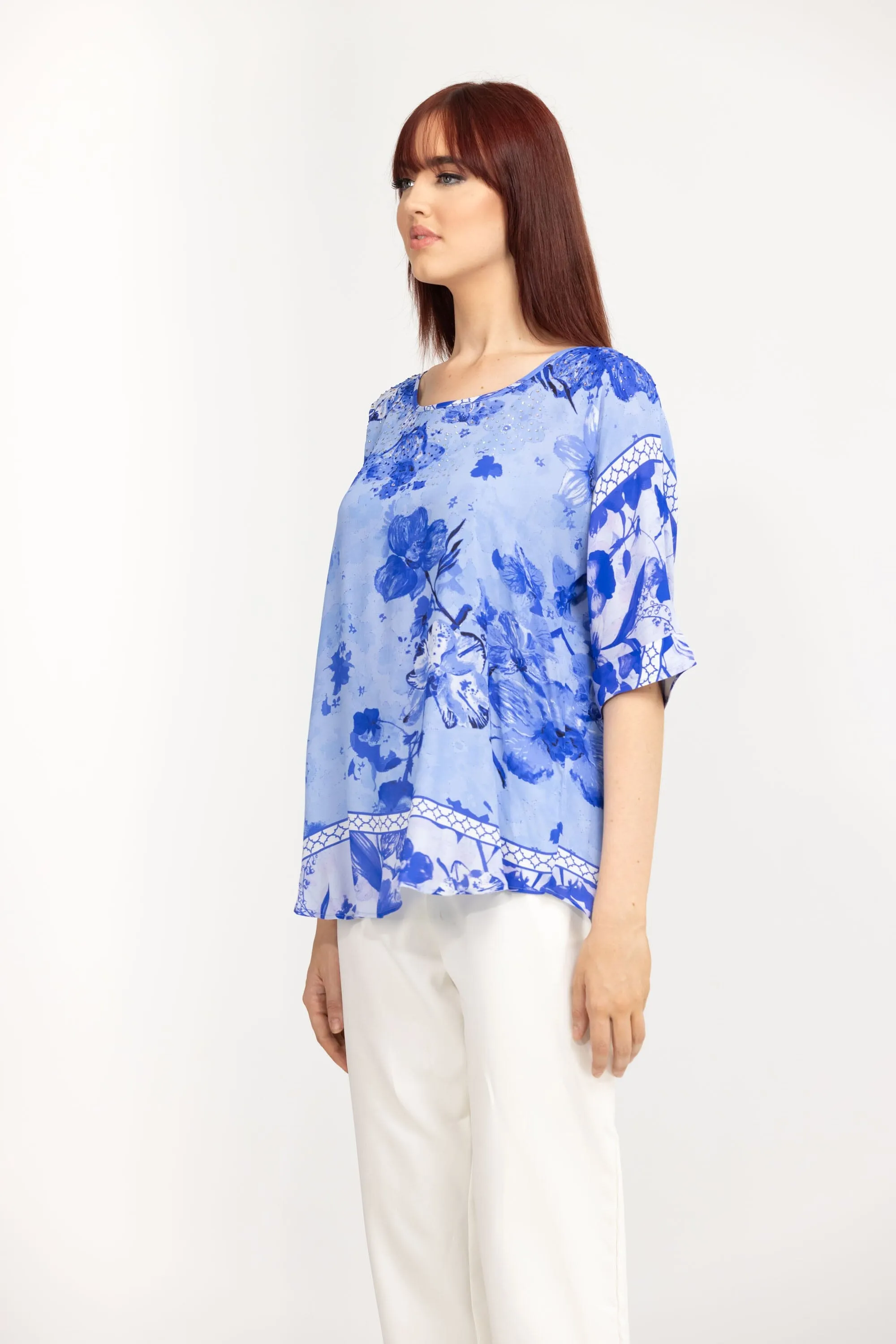 FINLANDIA - KAFTAN TOP (Shorter Style)