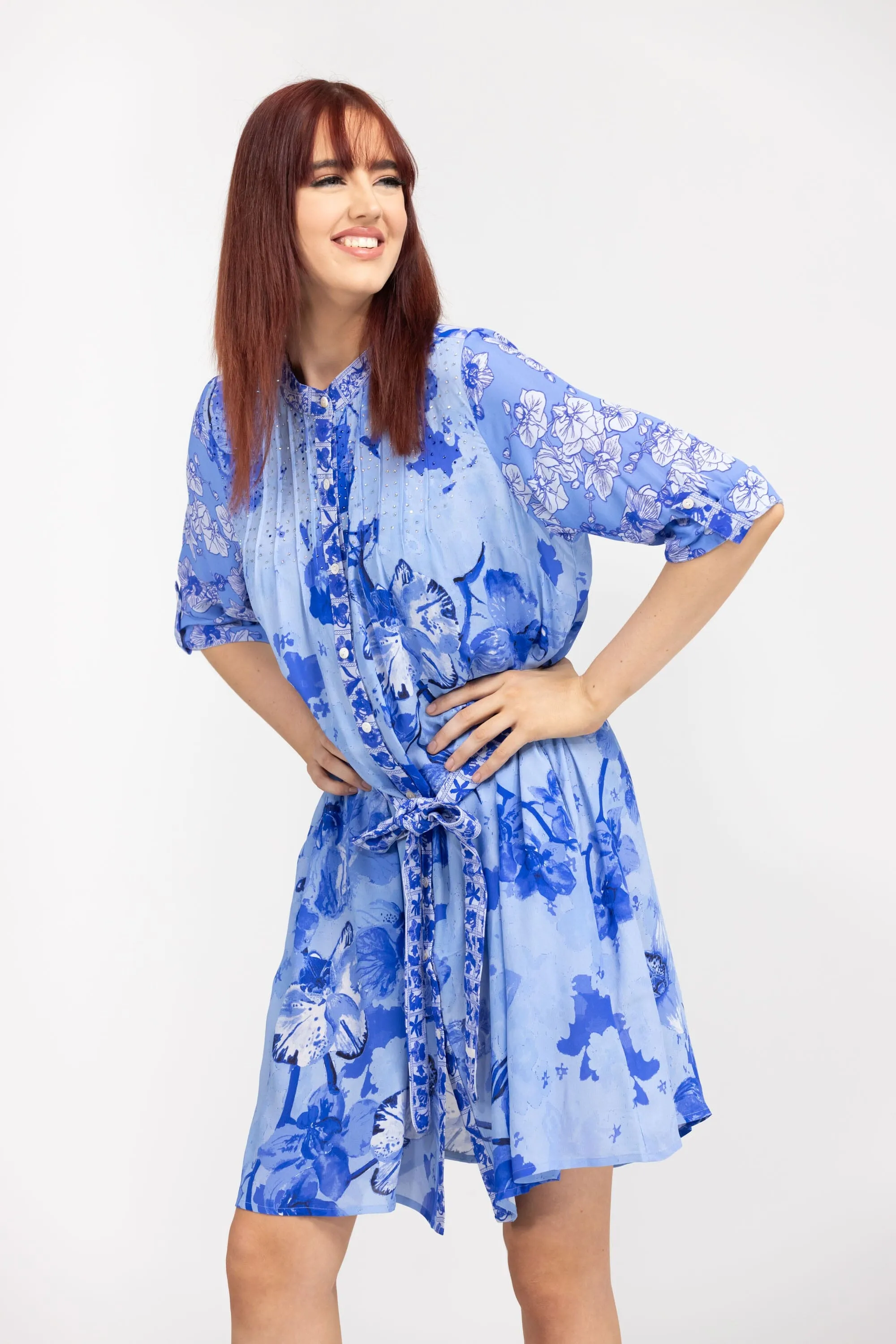 FINLANDIA - PINTUCK DRESS