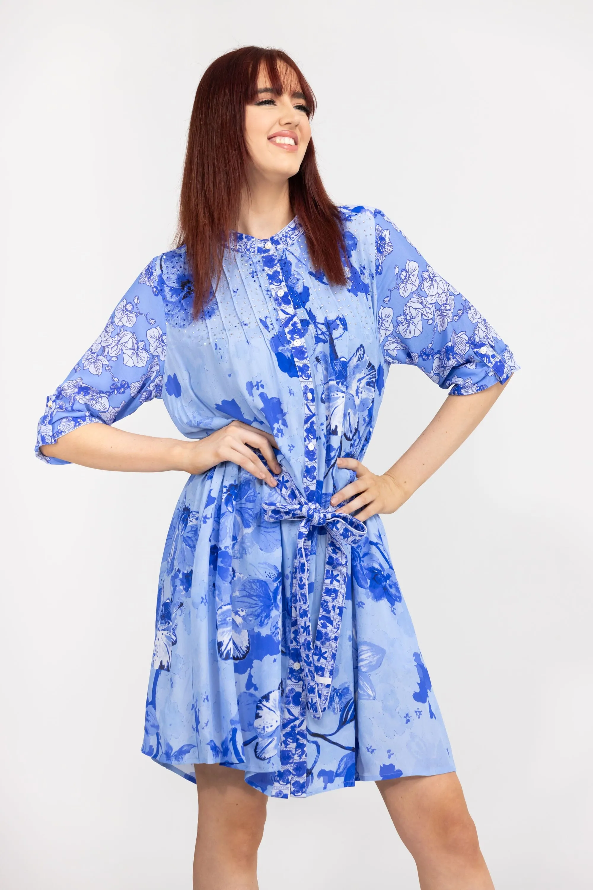 FINLANDIA - PINTUCK DRESS