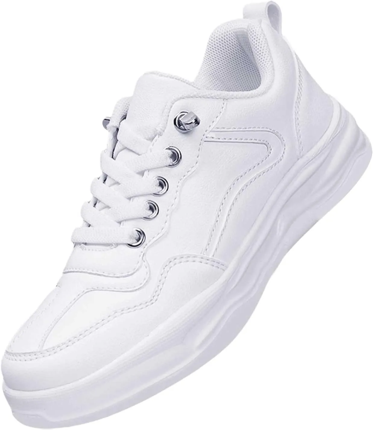 Girls Tennis White Sneakers Toddler Boys niform Low Top Competition Running Breathable Soft Sole Shoes