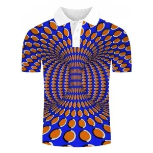 Golf Paradise Cooltech Optical Illusion (Peacock)