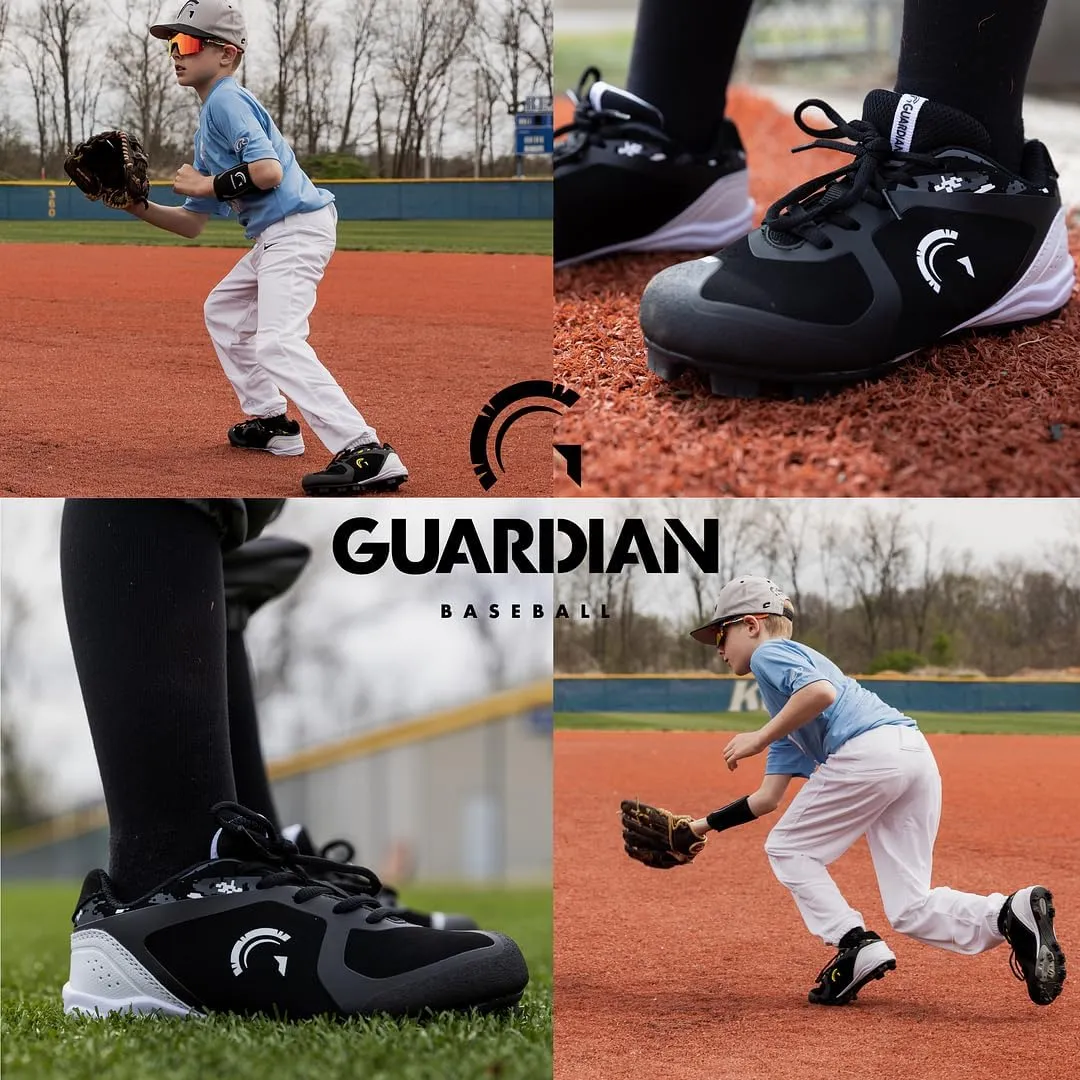 Guardian Baseball Cleats Youth Boys and Girls. Low Top Youth Baseball Cleats. Girls Softball Cleats