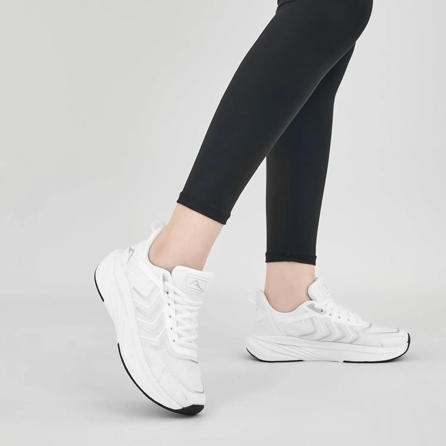HARENCE Womens Walking Tennis Shoes: Comfortable Breathable Non Slip Athletic Running Gym Workout Cross Training Fashion Sneakers