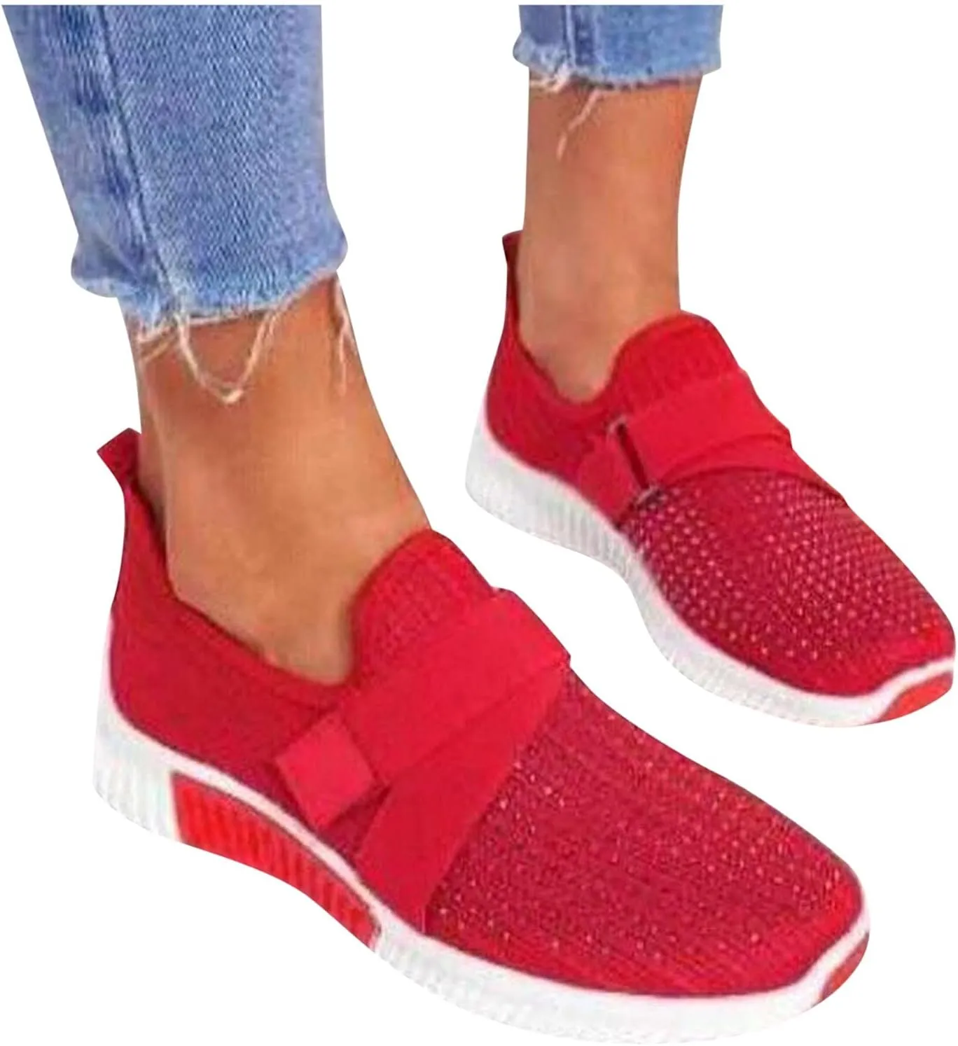 Hiking Shoes Women Women's Casual Shoes Orthopedic Sneakers for Women Walking Shoes Outdoor Walking Shoes Slip on Sock Sneakers Dressy Tennis Shoes for Women