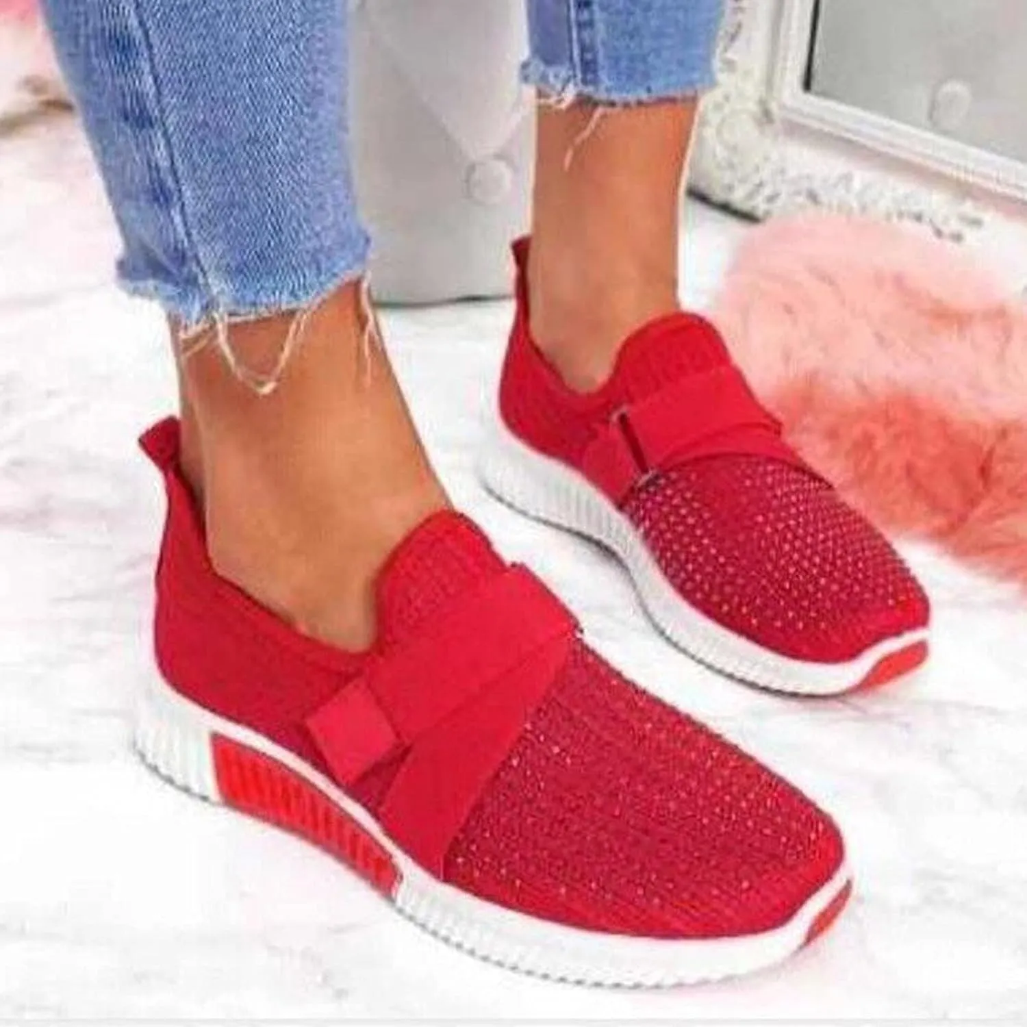 Hiking Shoes Women Women's Casual Shoes Orthopedic Sneakers for Women Walking Shoes Outdoor Walking Shoes Slip on Sock Sneakers Dressy Tennis Shoes for Women