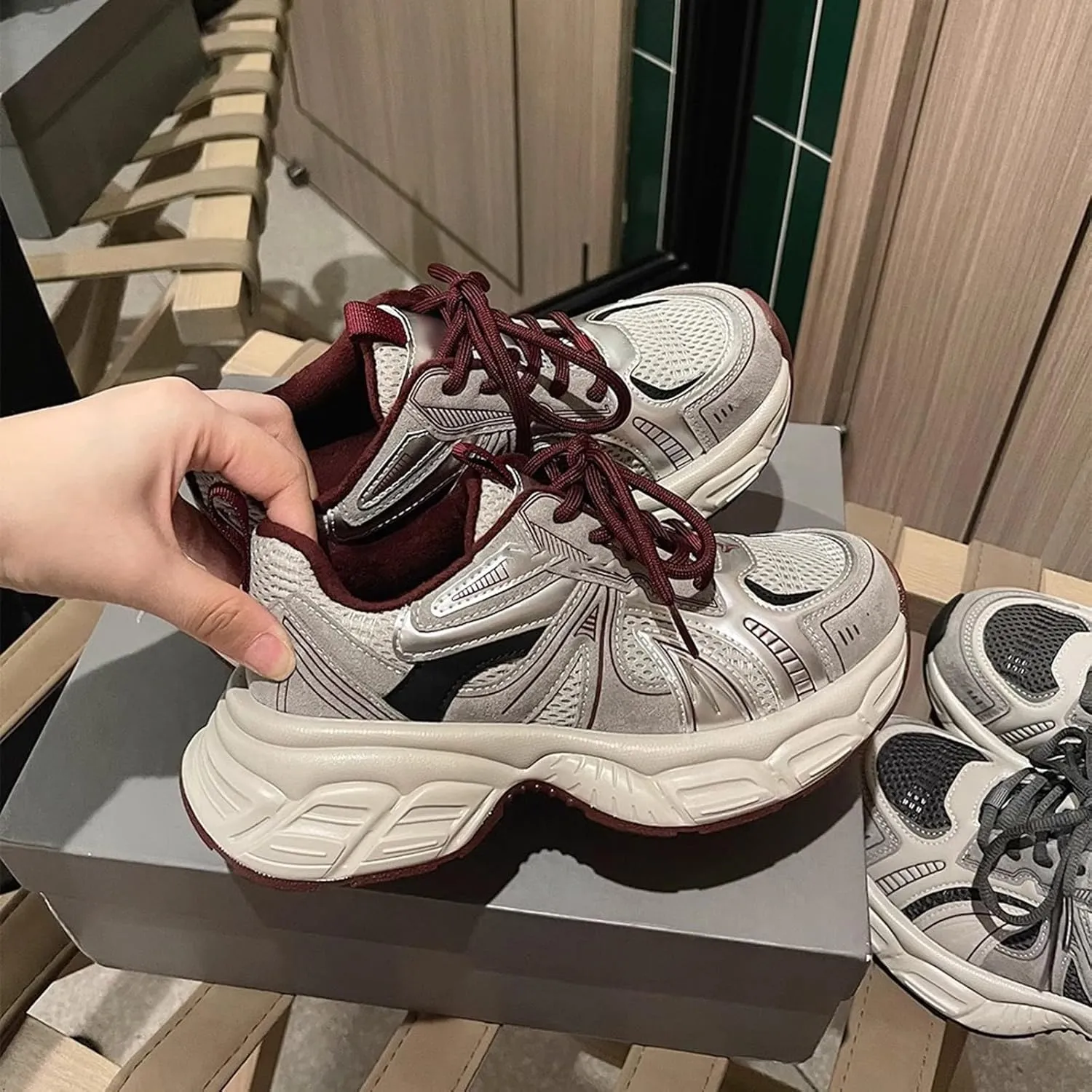 Kids Sneaker Toddler Boys Girls Running Sport Shoes Mesh Breathable Lightweight Walking Athletic Casual Non Slip Shoes