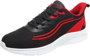 Men Slip on Walking Shoes Casual Dressy Memory Foam Breathable Fashion Sneakers Non Slip Arch Support Vacation Training Gym Shoes Wide Width