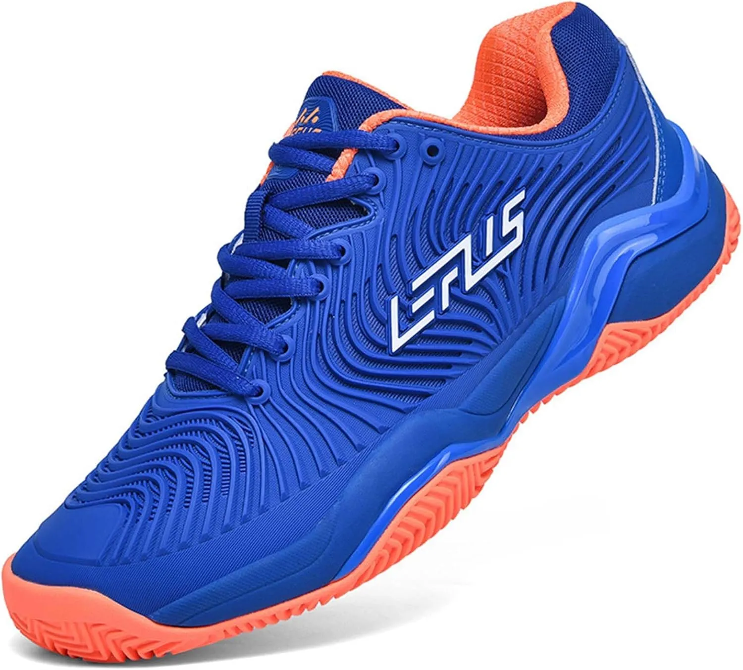 Men's Badminton Tennis Shoes Indoor Outdoor Pickleball Shoes Racquetball Squash with Arch Support Court Training
