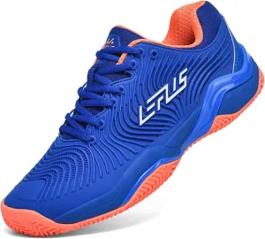 Men's Badminton Tennis Shoes Indoor Outdoor Pickleball Shoes Racquetball Squash with Arch Support Court Training