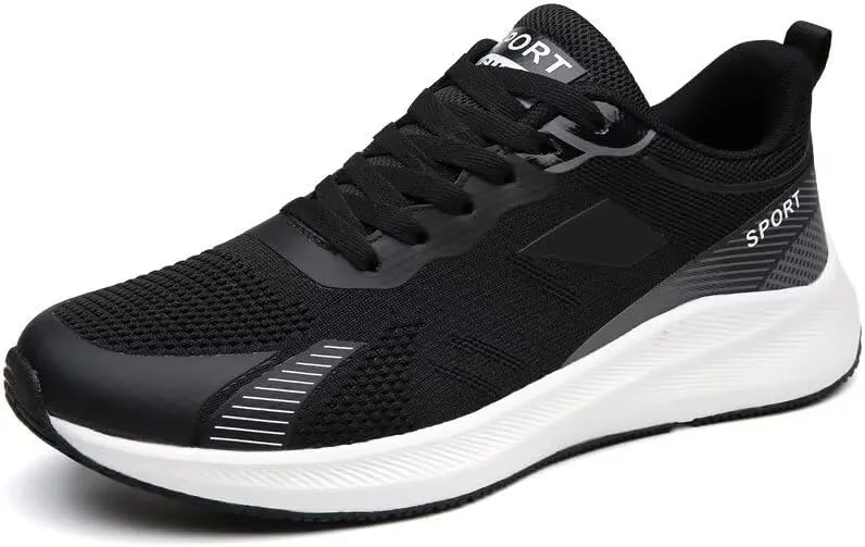 Men's Soft Fashion Sneakers Lightweight Walking Shoes Workout Running Shoes for Men