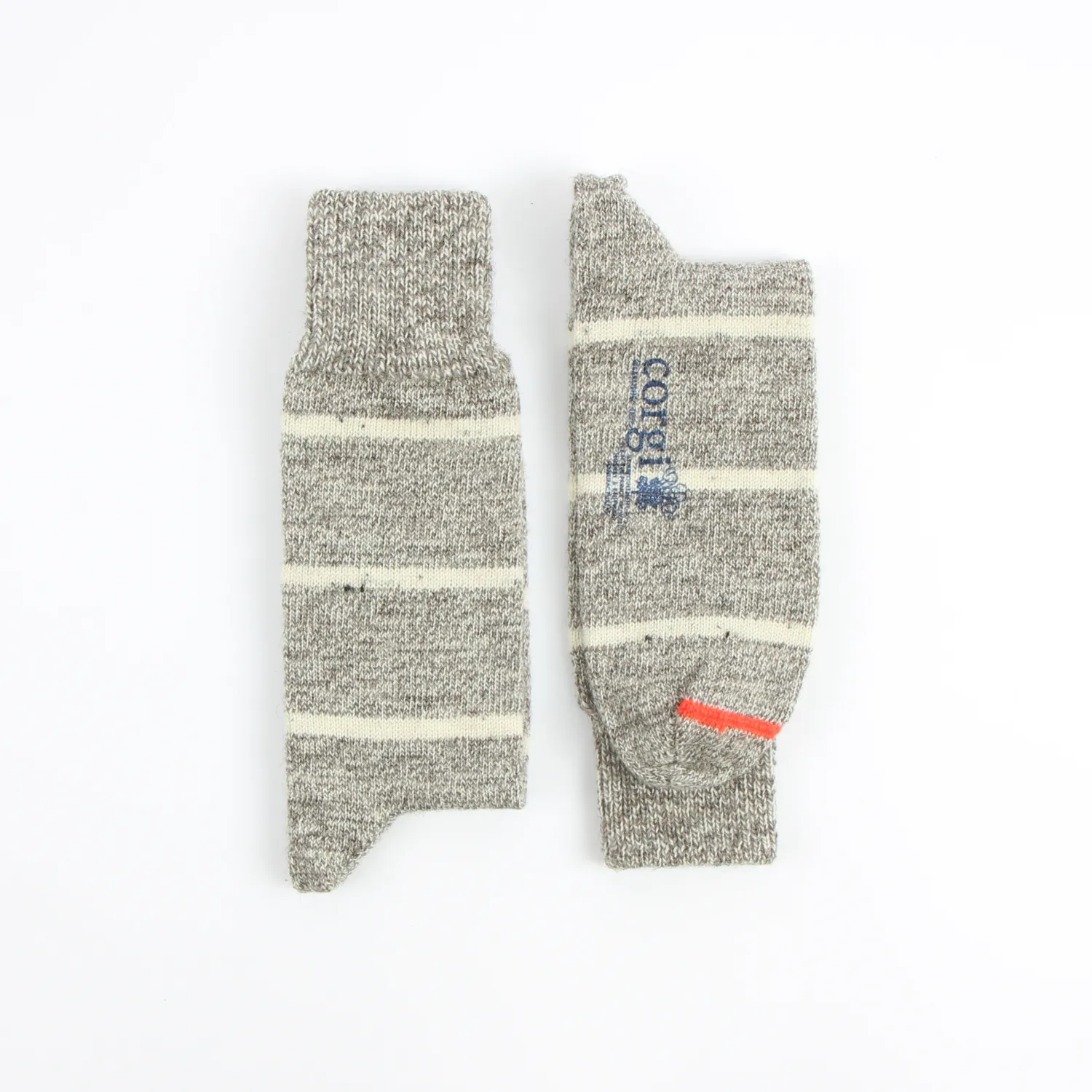 Men's Striped British Wool Socks