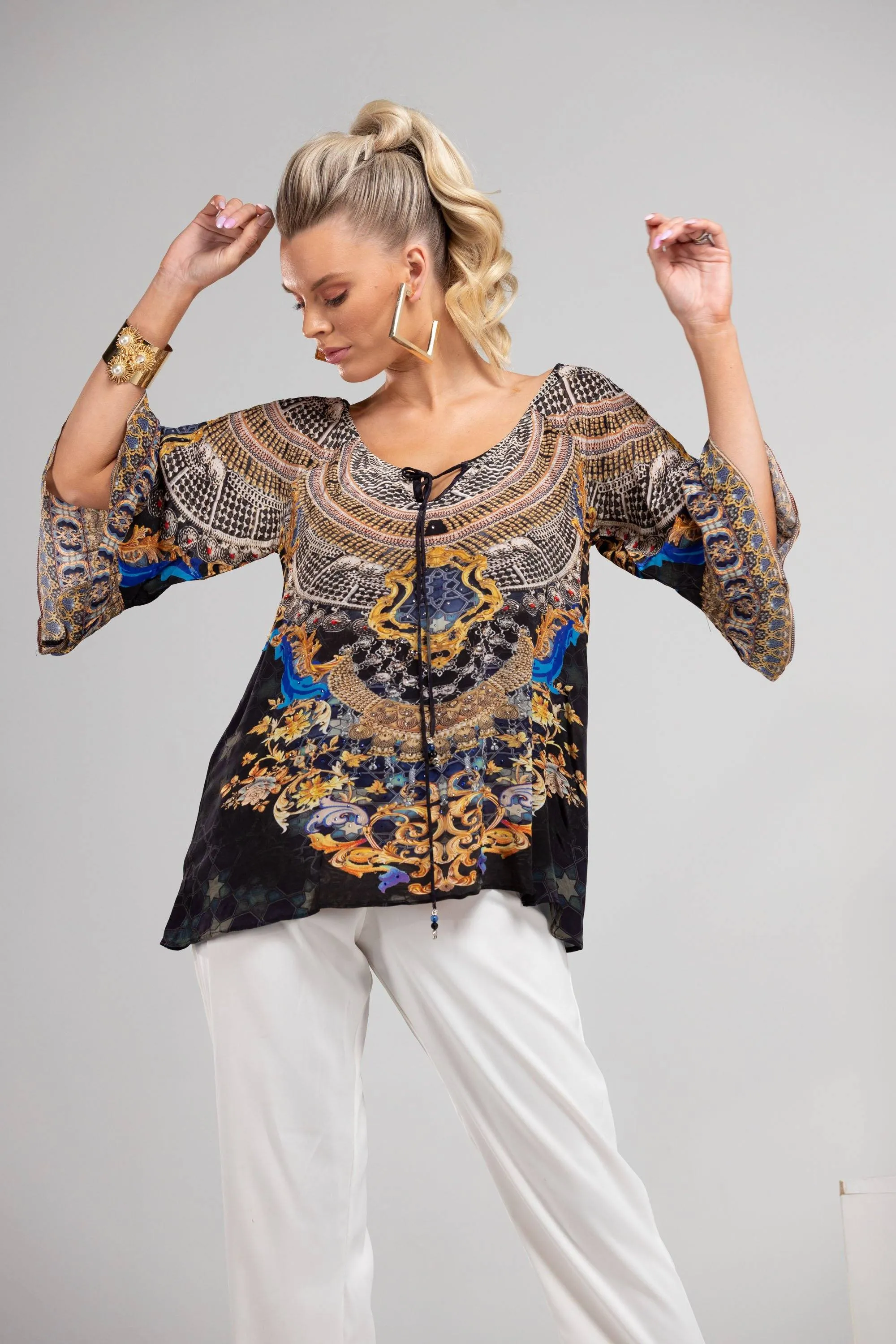 MIDNIGHT IN PARIS - GYPSY TUNIC