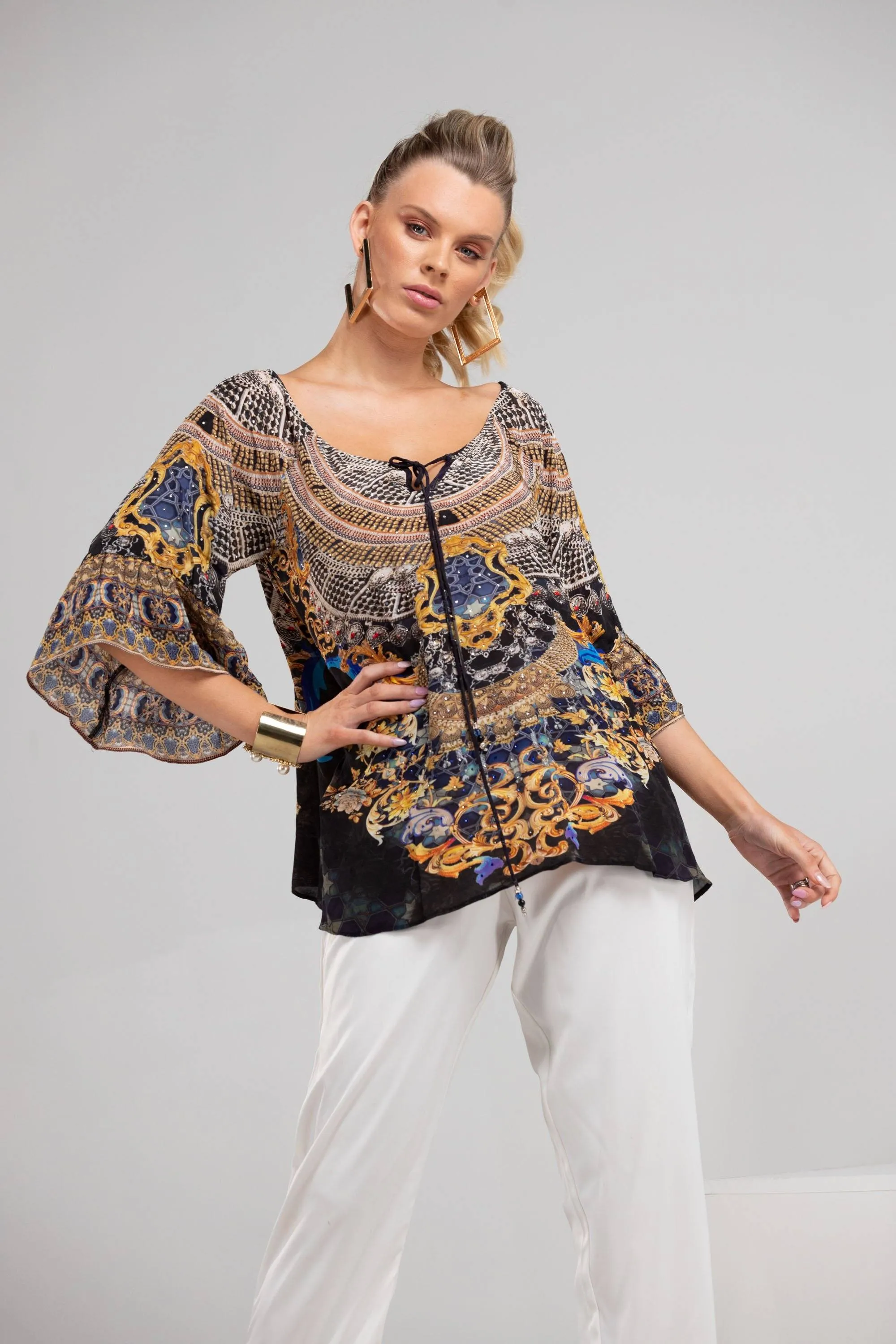 MIDNIGHT IN PARIS - GYPSY TUNIC