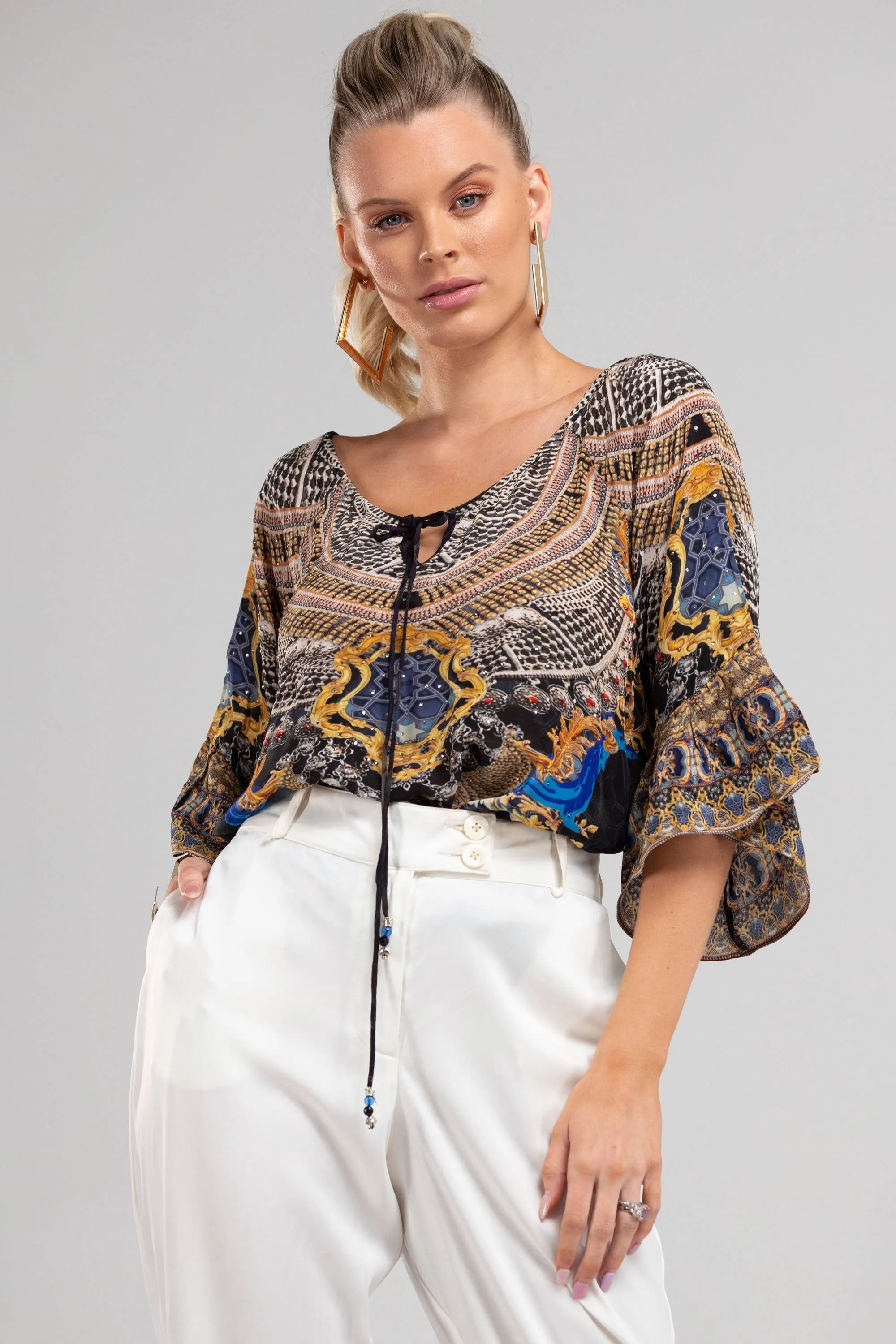 MIDNIGHT IN PARIS - GYPSY TUNIC
