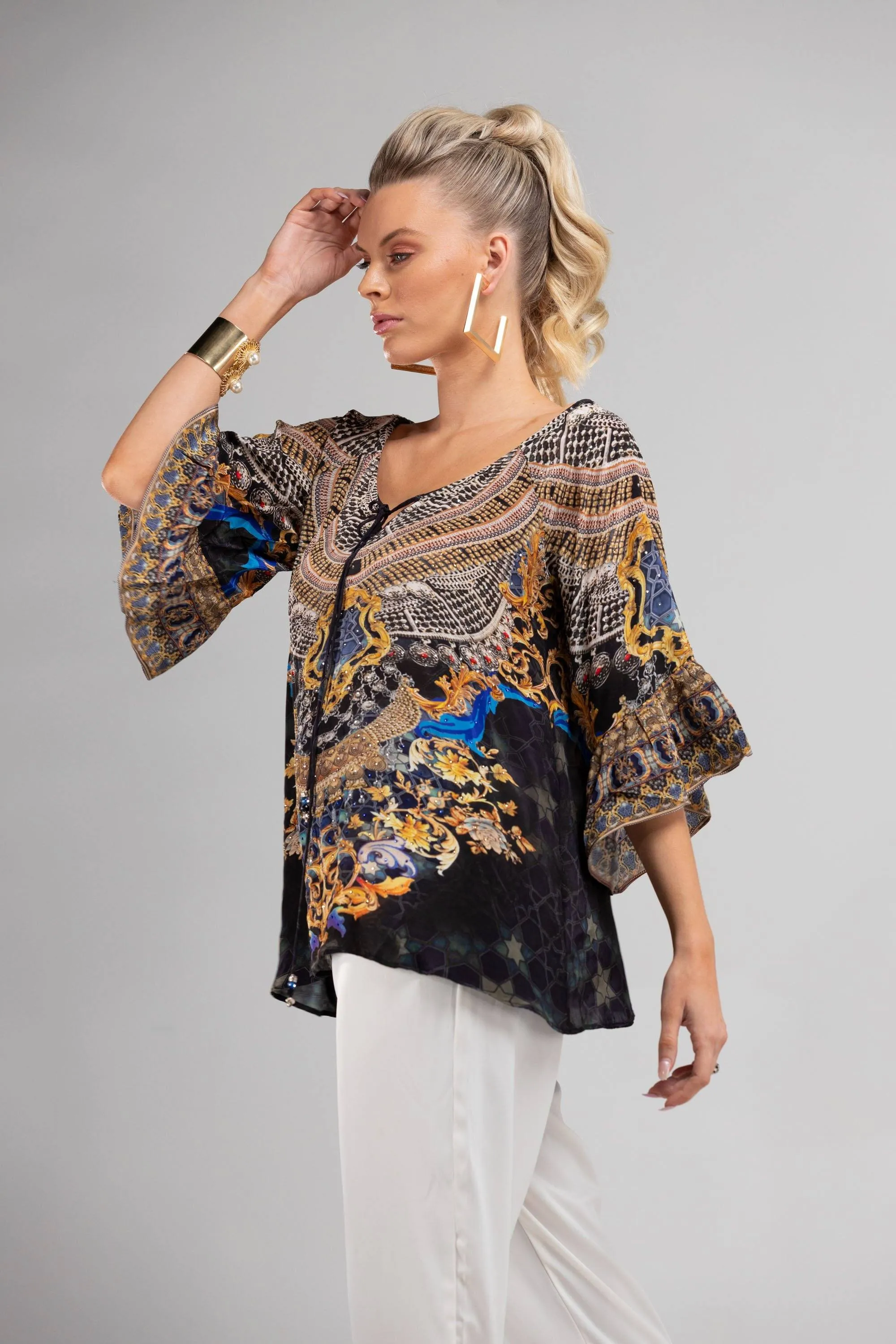 MIDNIGHT IN PARIS - GYPSY TUNIC
