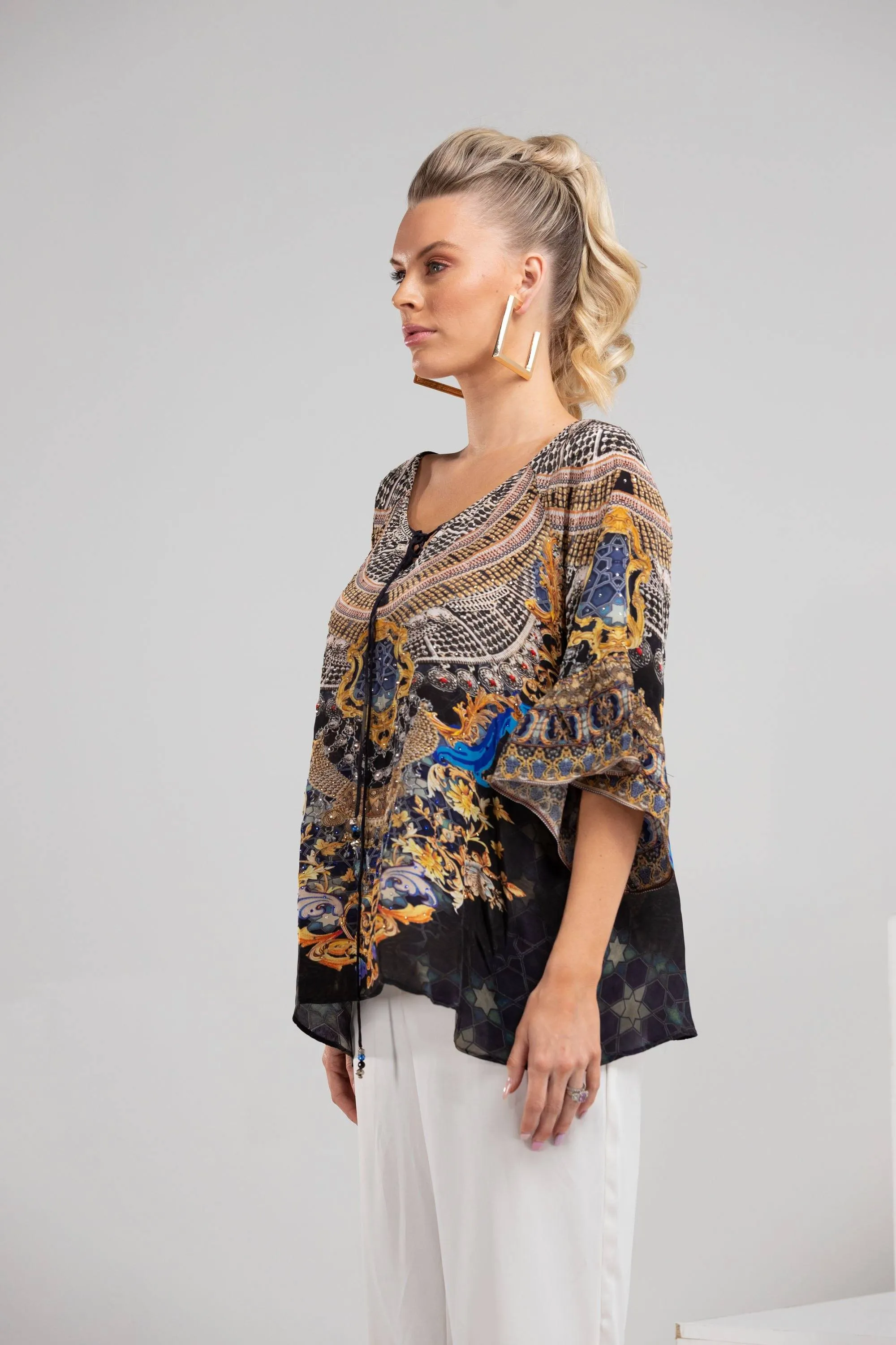 MIDNIGHT IN PARIS - GYPSY TUNIC