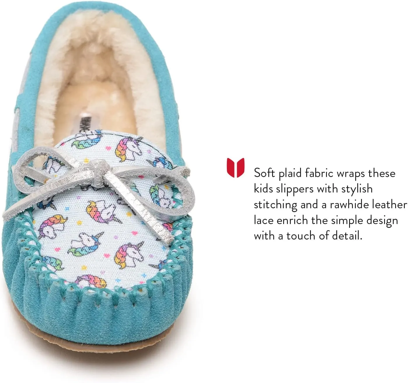 Minnetonka Cassie Slippers for Kids