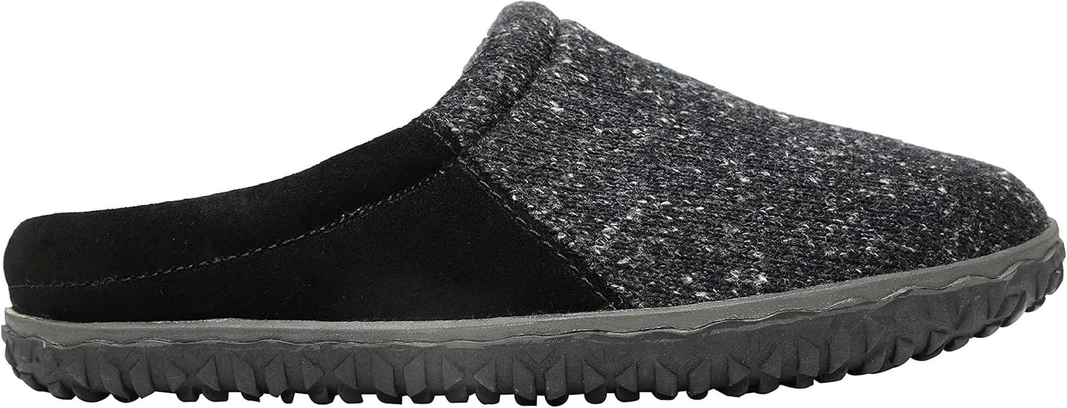 Minnetonka Tahoe  Indoor/Outdoor Slippers for Women with Hard Sole Design and Slip On Clog Silhouette
