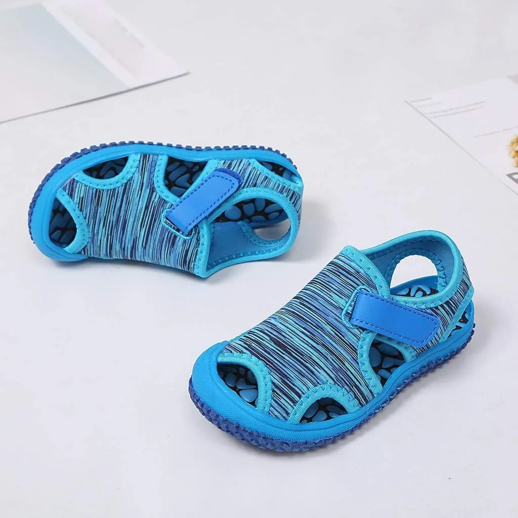 Non-slip Boys Shoes Child Kids Outdoor Baby Sandals Girls Summer Beach Baby Shoes 3 Month Infant
