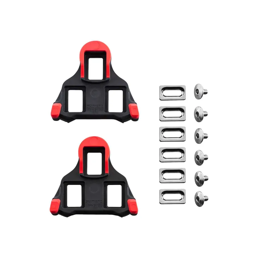 Shimano SM-SH10 SPD-SL Cleats (Red)