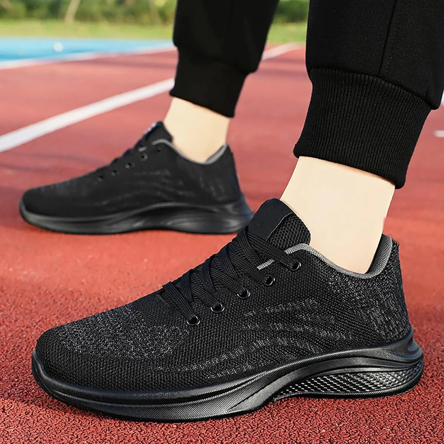 Sneakers for Women Casual Mesh Breathable Lace Up Walking Shoes Lightweight Non Slip Tennis Gym Workout Shoes