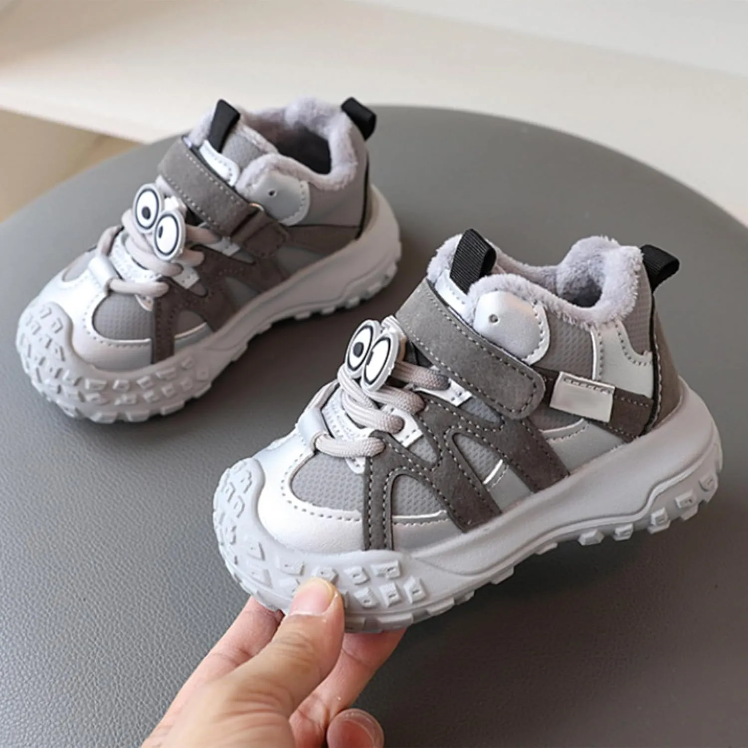 Toddler Kids Cute Running Shoes Lightweight Breathable Comfortable Sneakers for Boys Girls Outdoor Activities