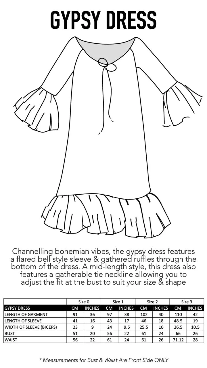 TUNISIA - GYPSY DRESS