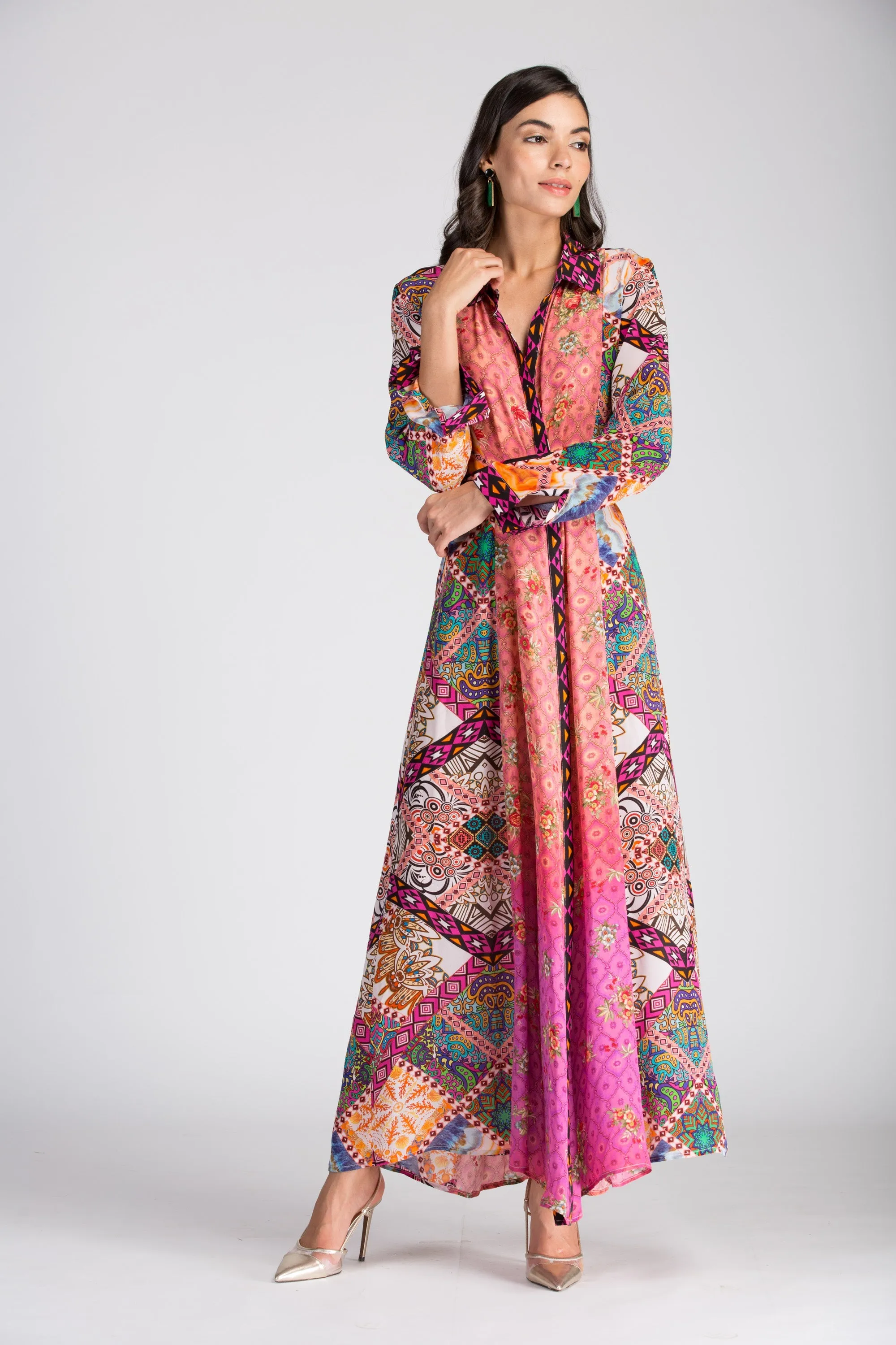 TUNISIA - LONG FREYA DRESS