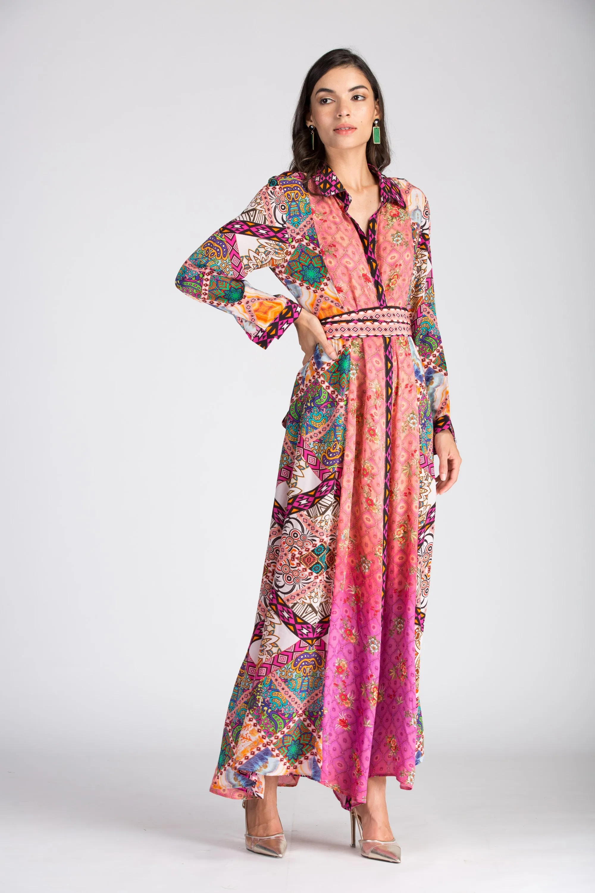 TUNISIA - LONG FREYA DRESS