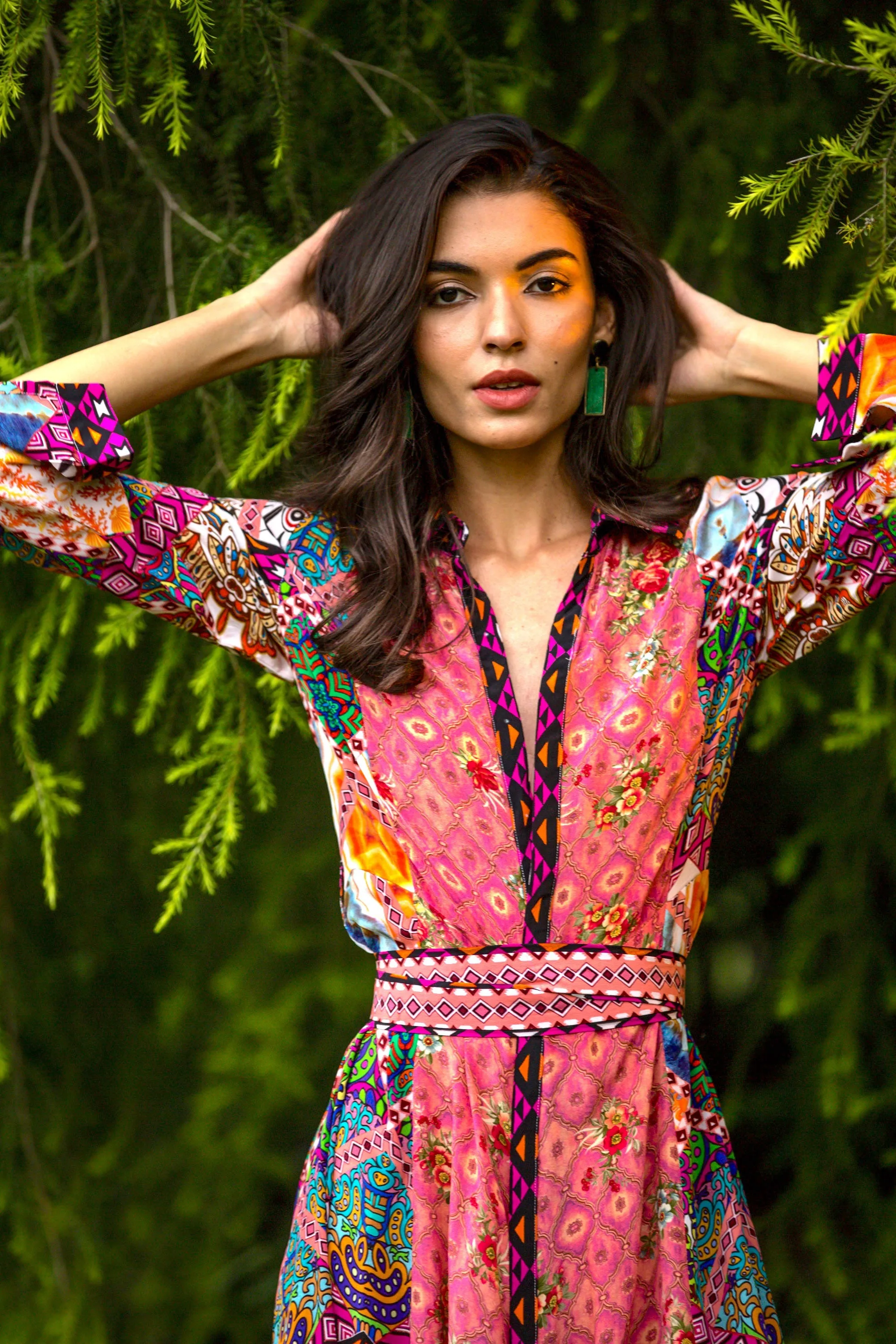 TUNISIA - LONG FREYA DRESS