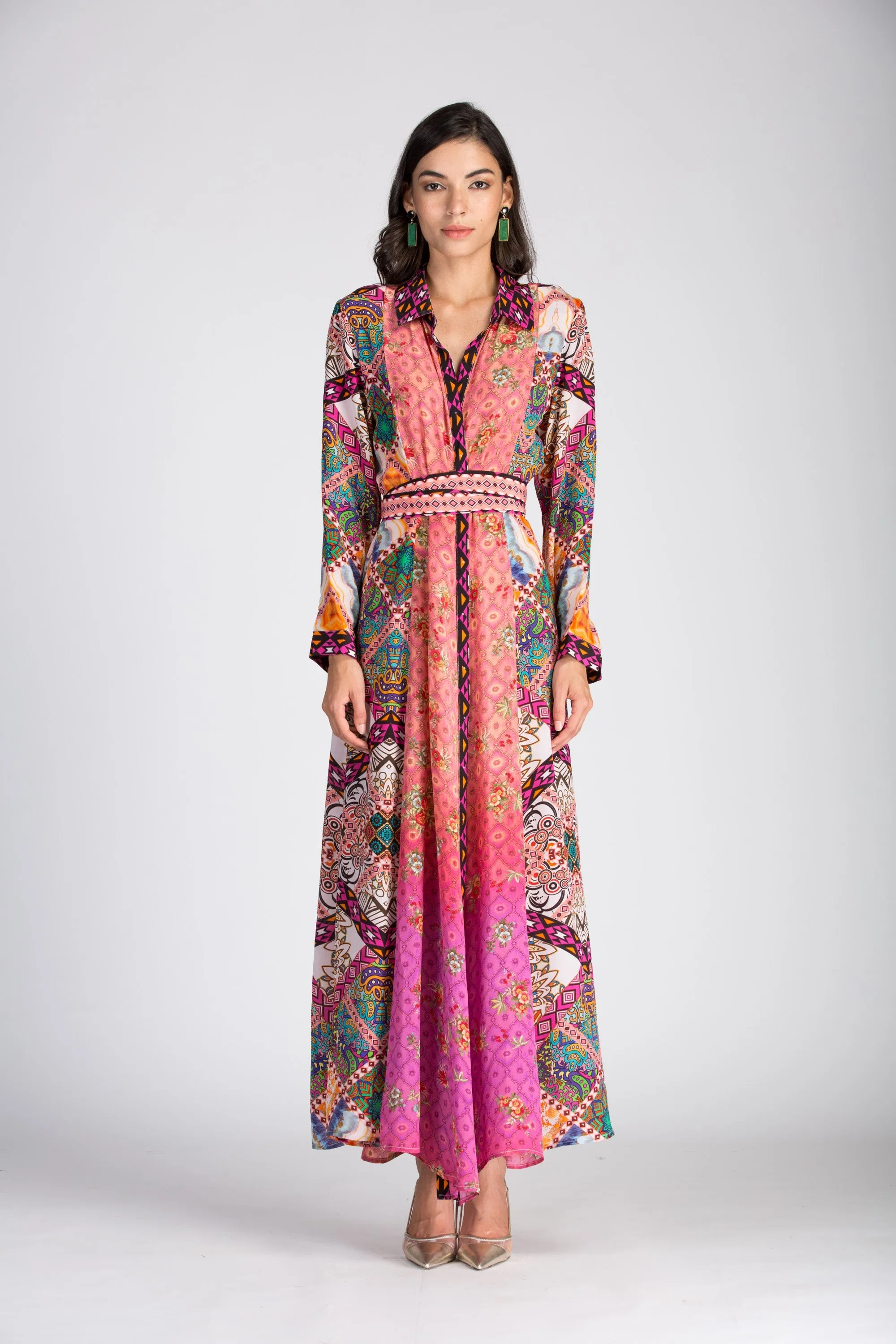 TUNISIA - LONG FREYA DRESS