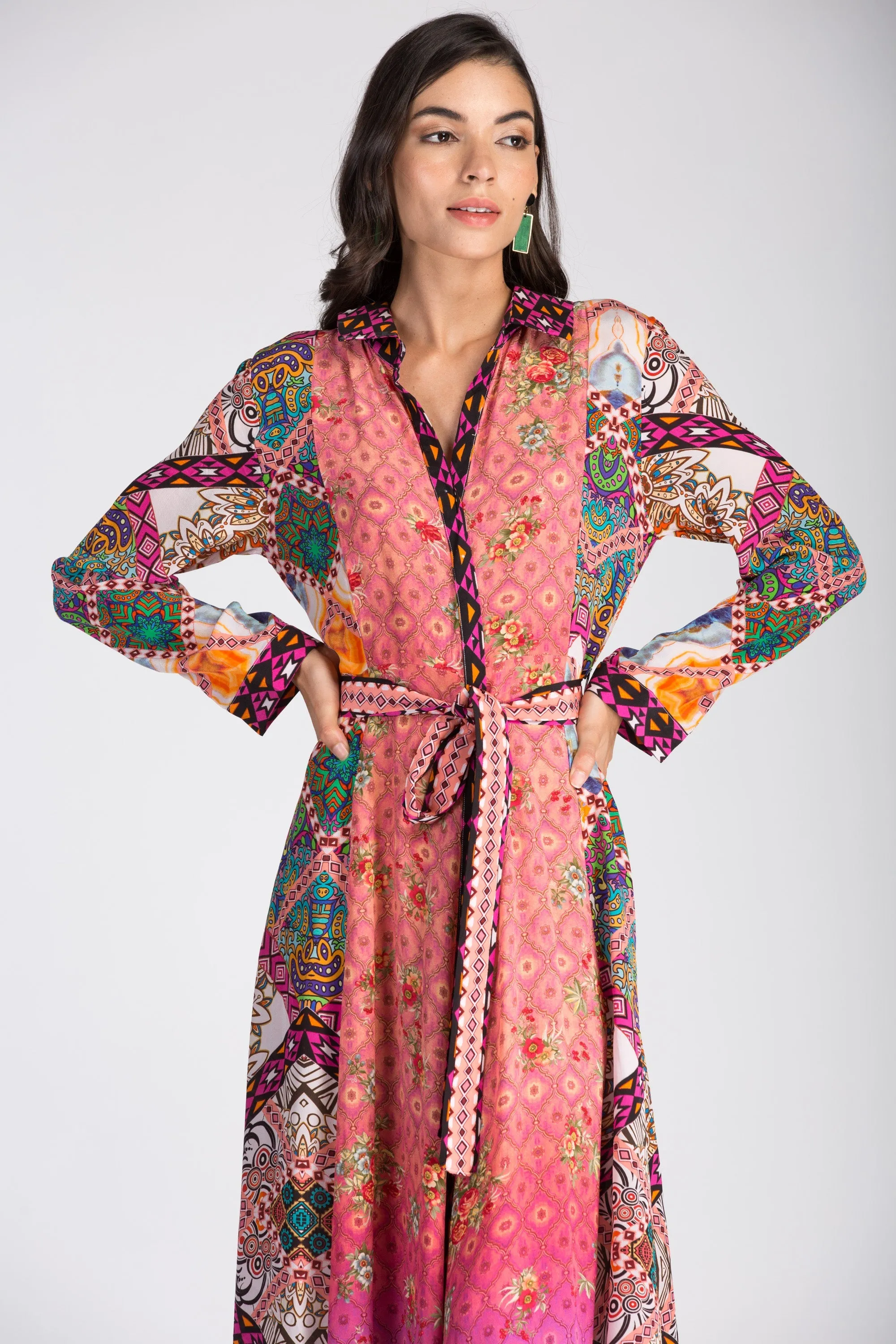 TUNISIA - LONG FREYA DRESS