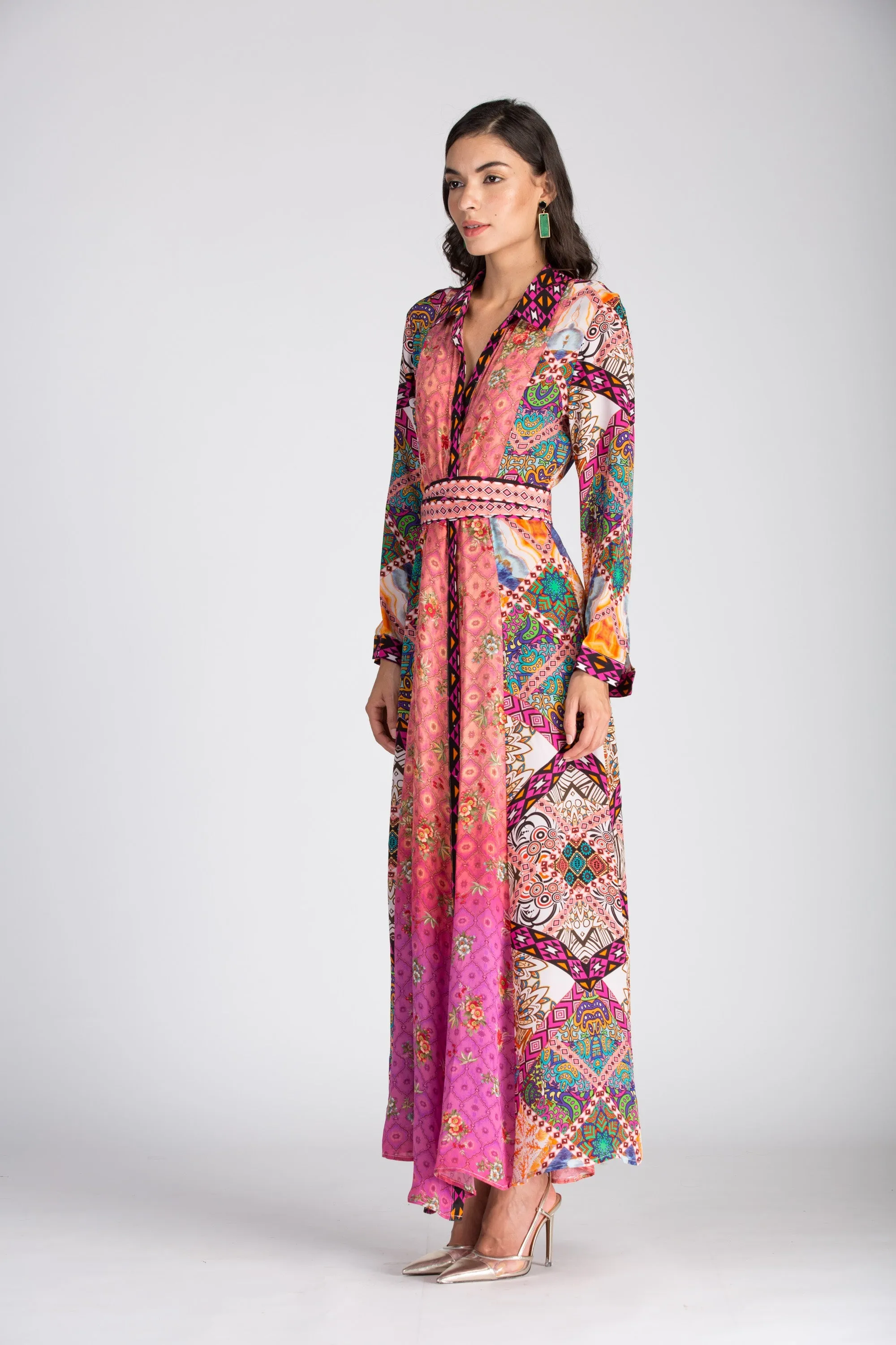 TUNISIA - LONG FREYA DRESS
