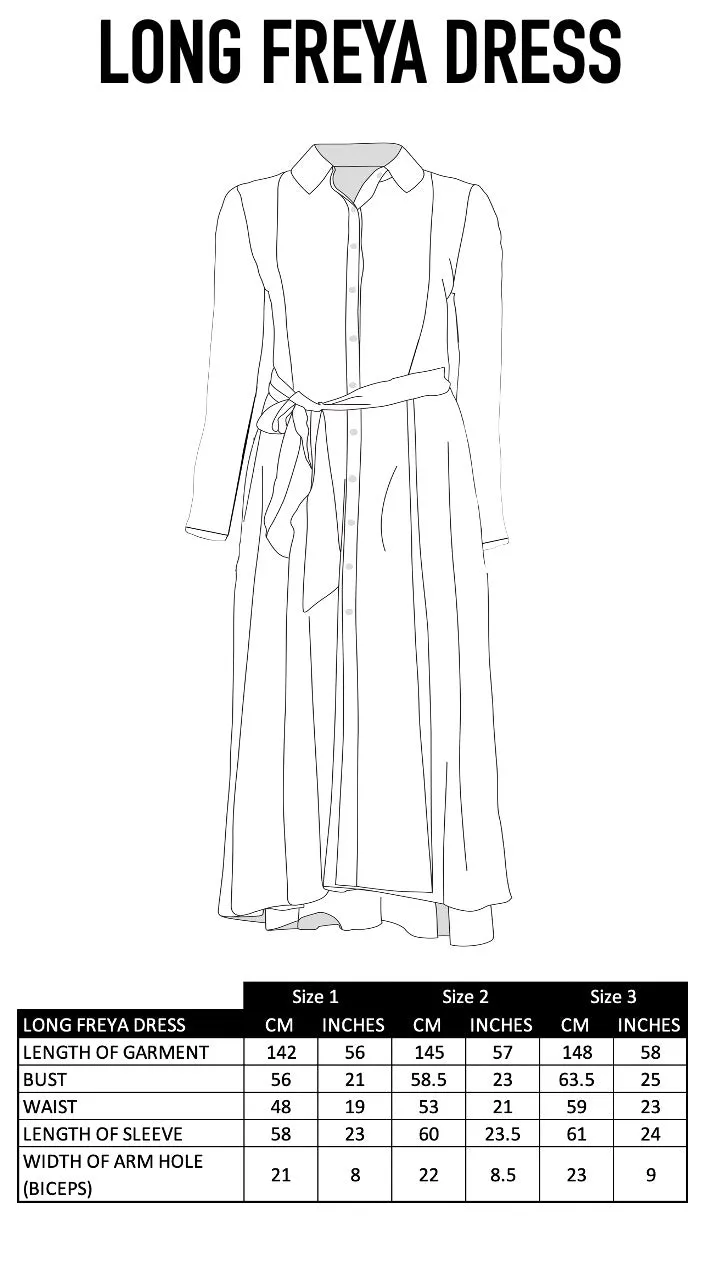 TUNISIA - LONG FREYA DRESS