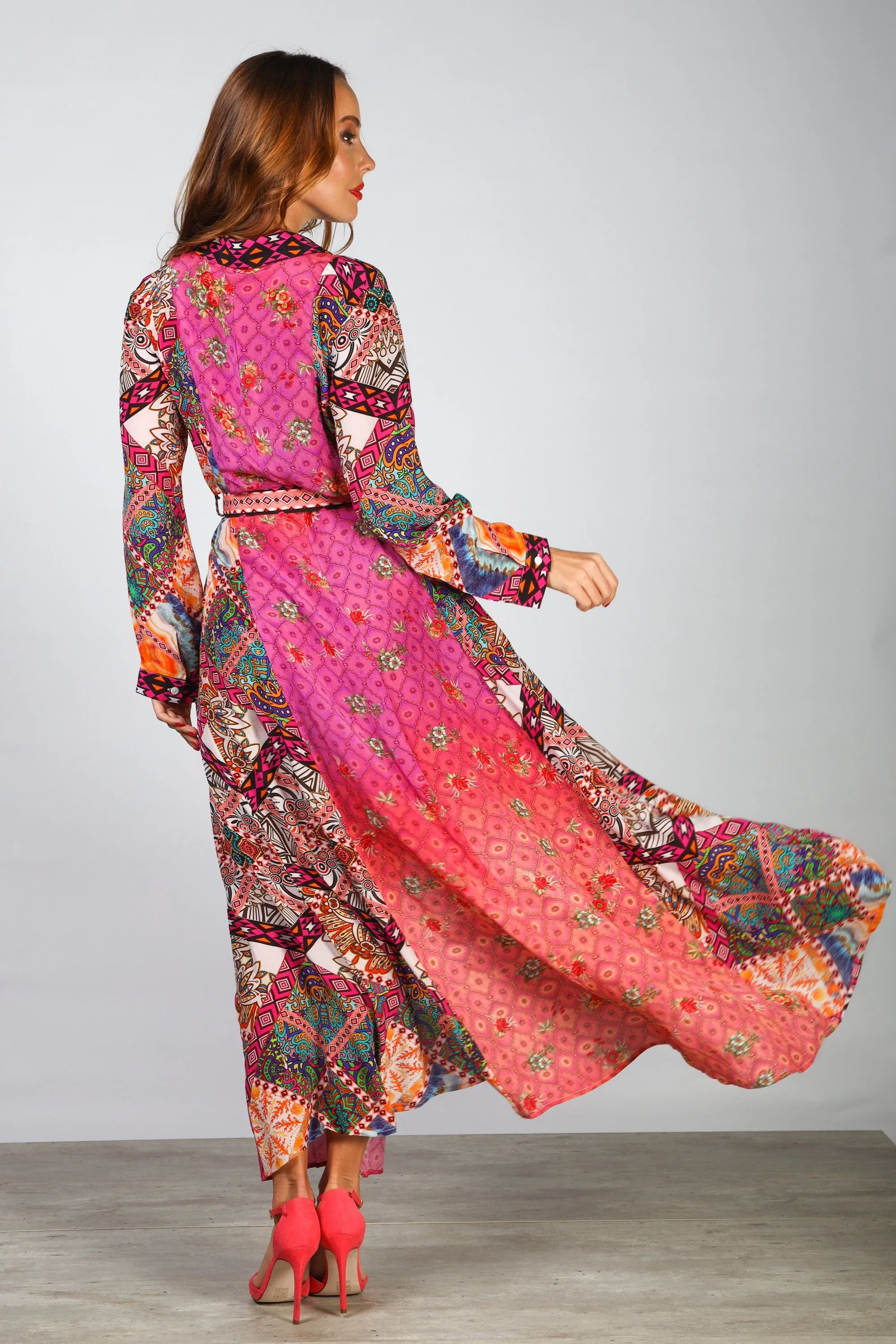 TUNISIA - LONG FREYA DRESS