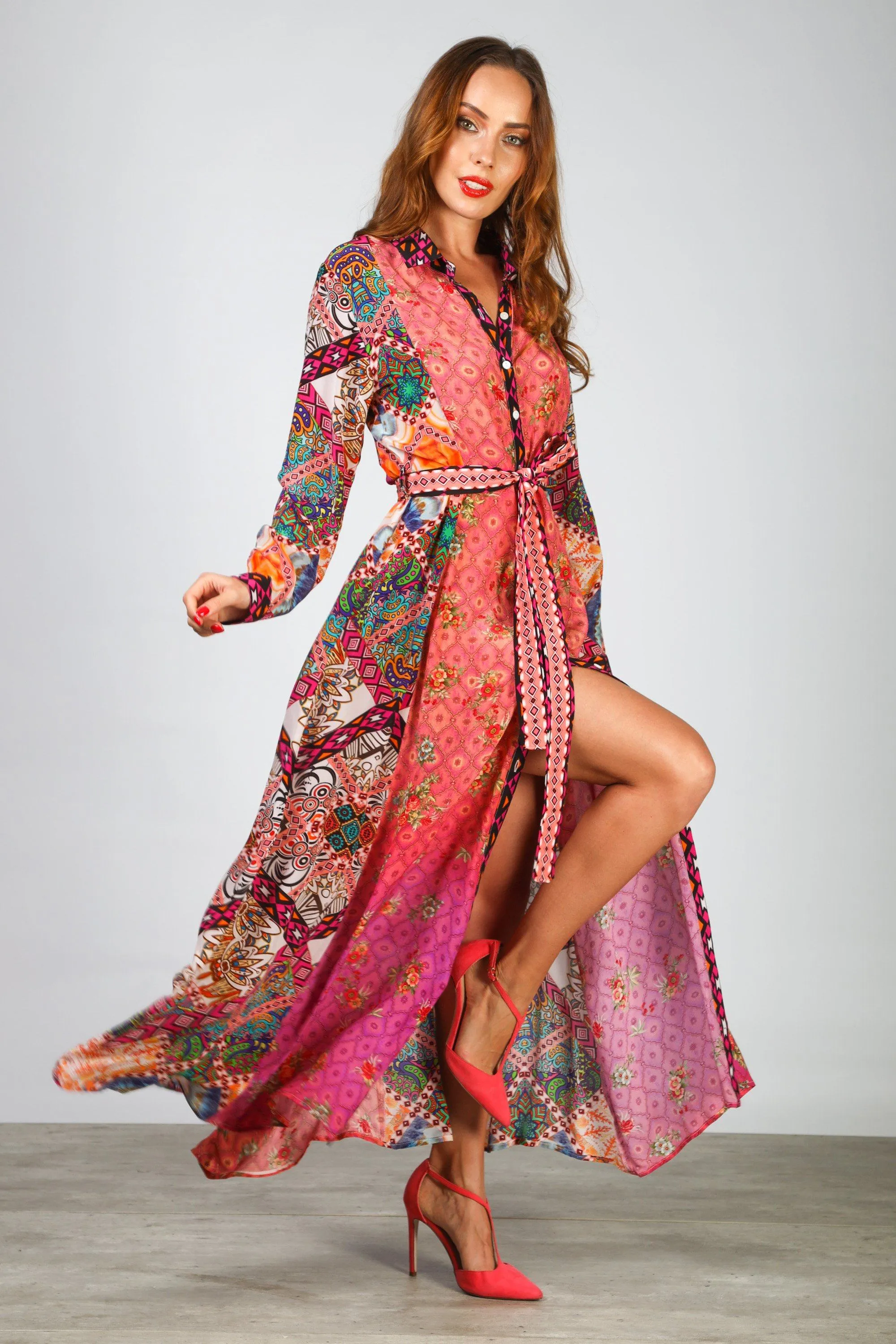 TUNISIA - LONG FREYA DRESS