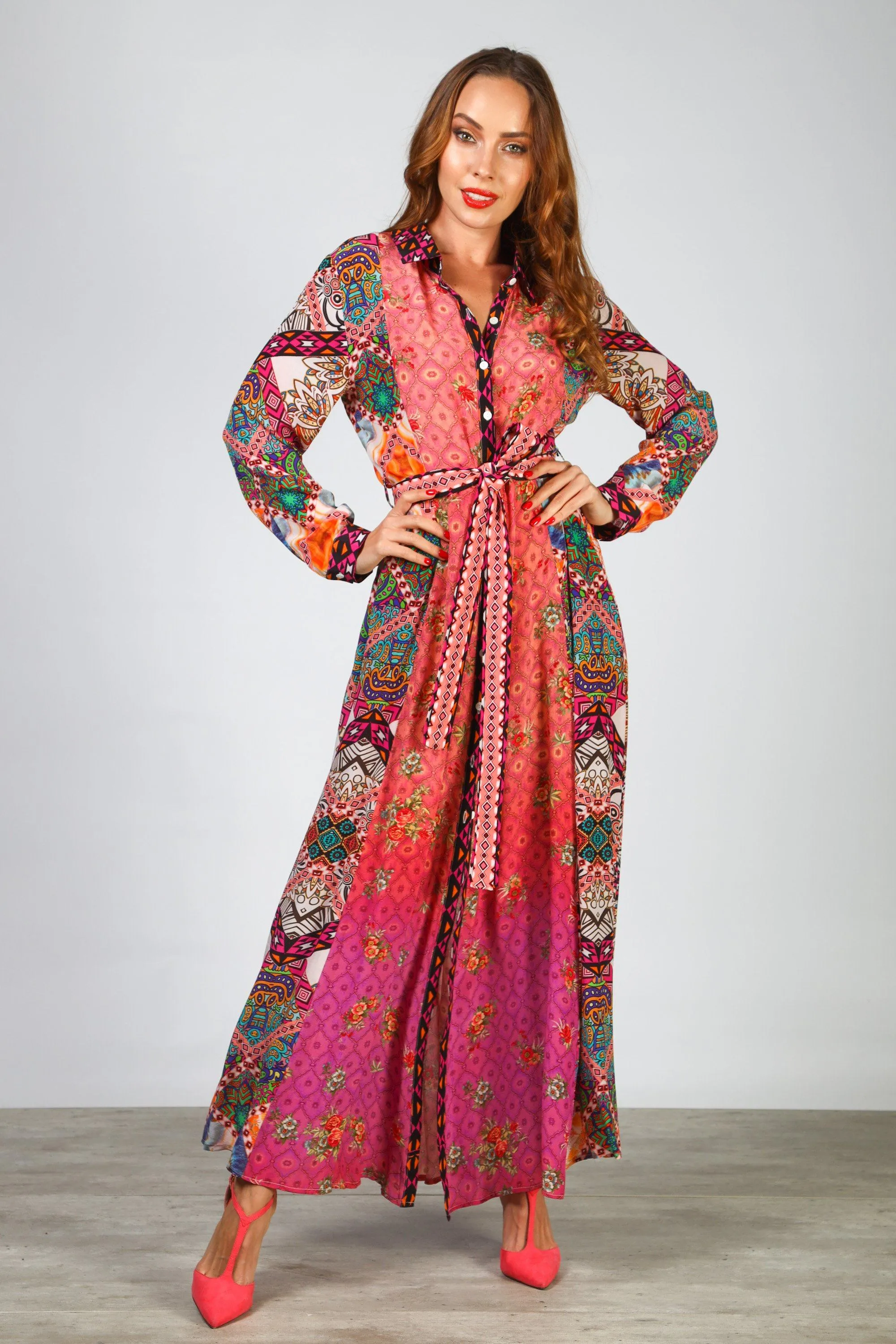 TUNISIA - LONG FREYA DRESS
